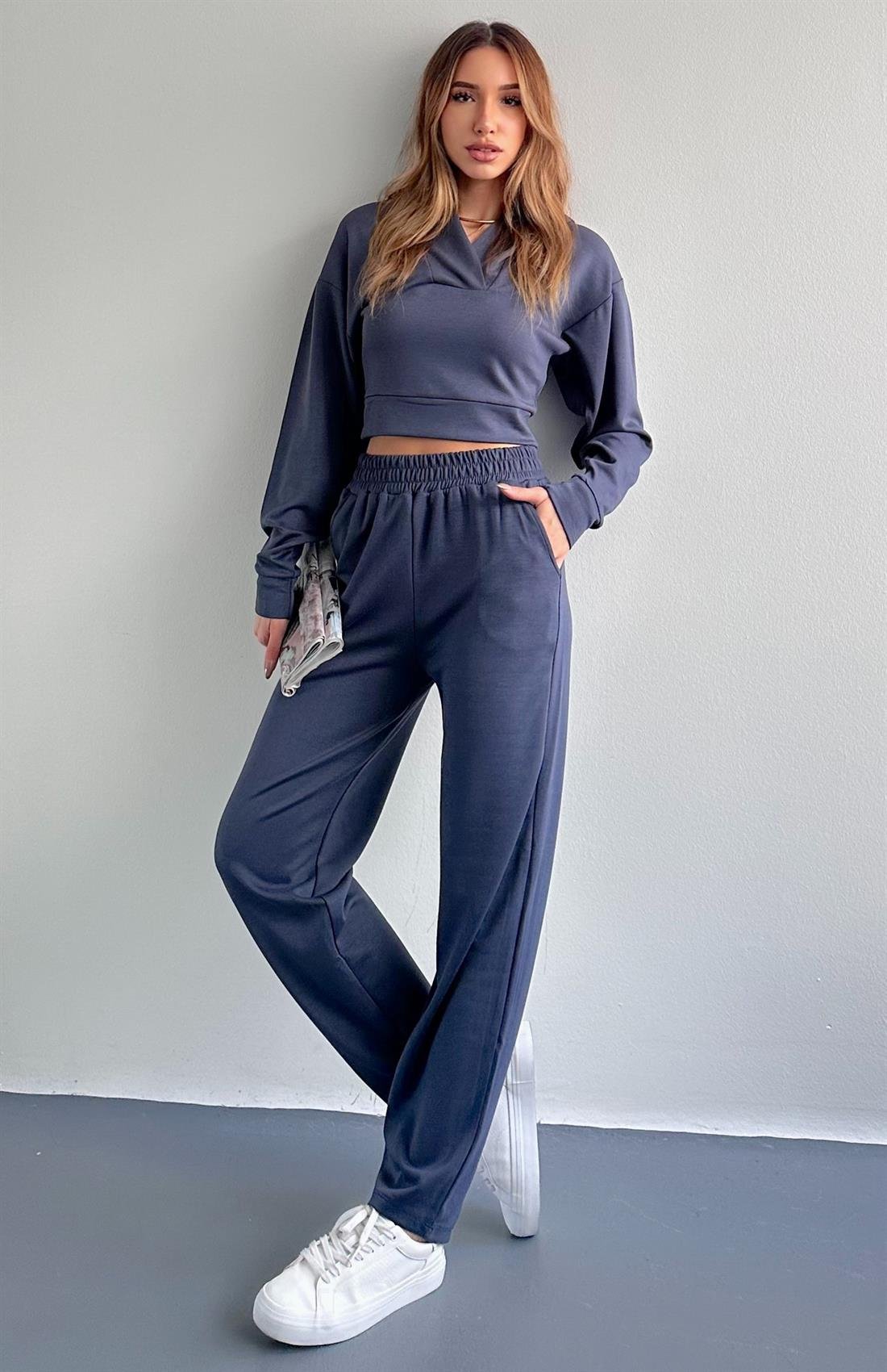 Kapşonlu Takım ANTRASİT