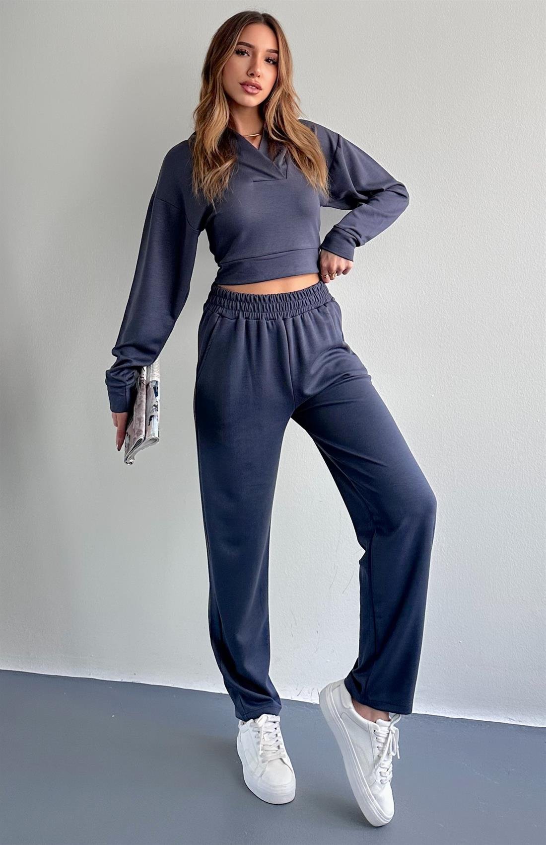 Kapşonlu Takım ANTRASİT