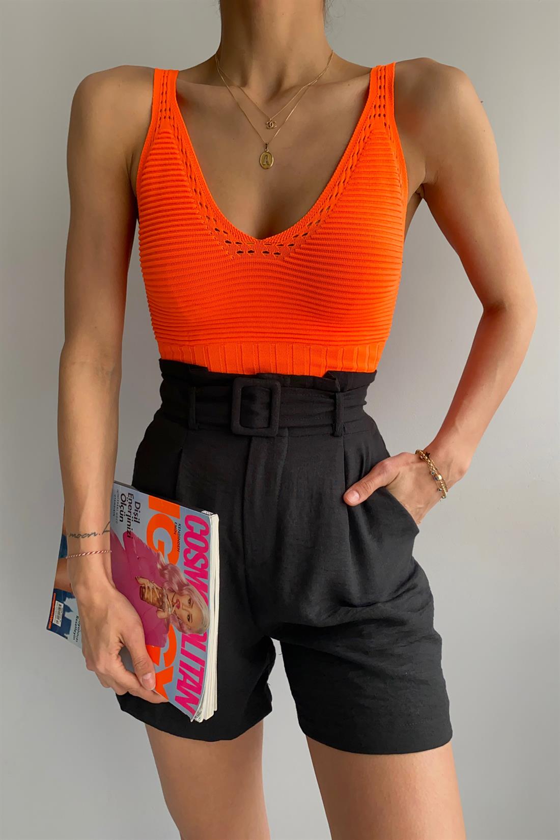 Ajurlu Atlet TURUNCU