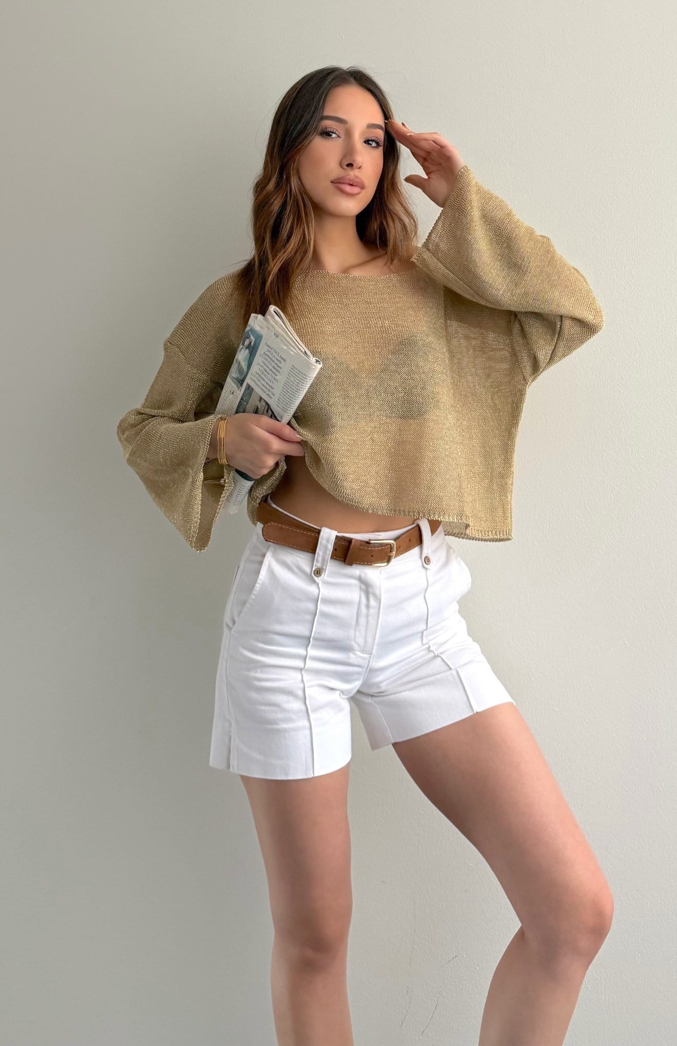 Beachwear Triko GOLD