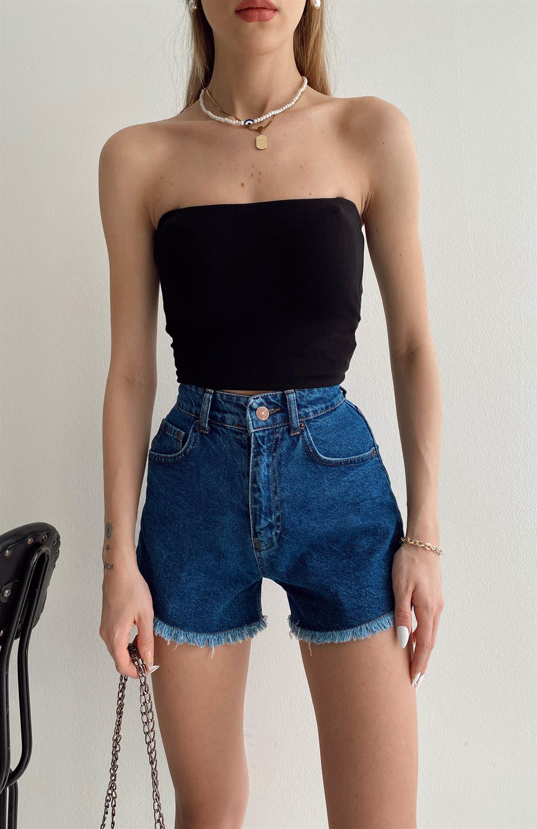 Straplez Atlet SİYAH