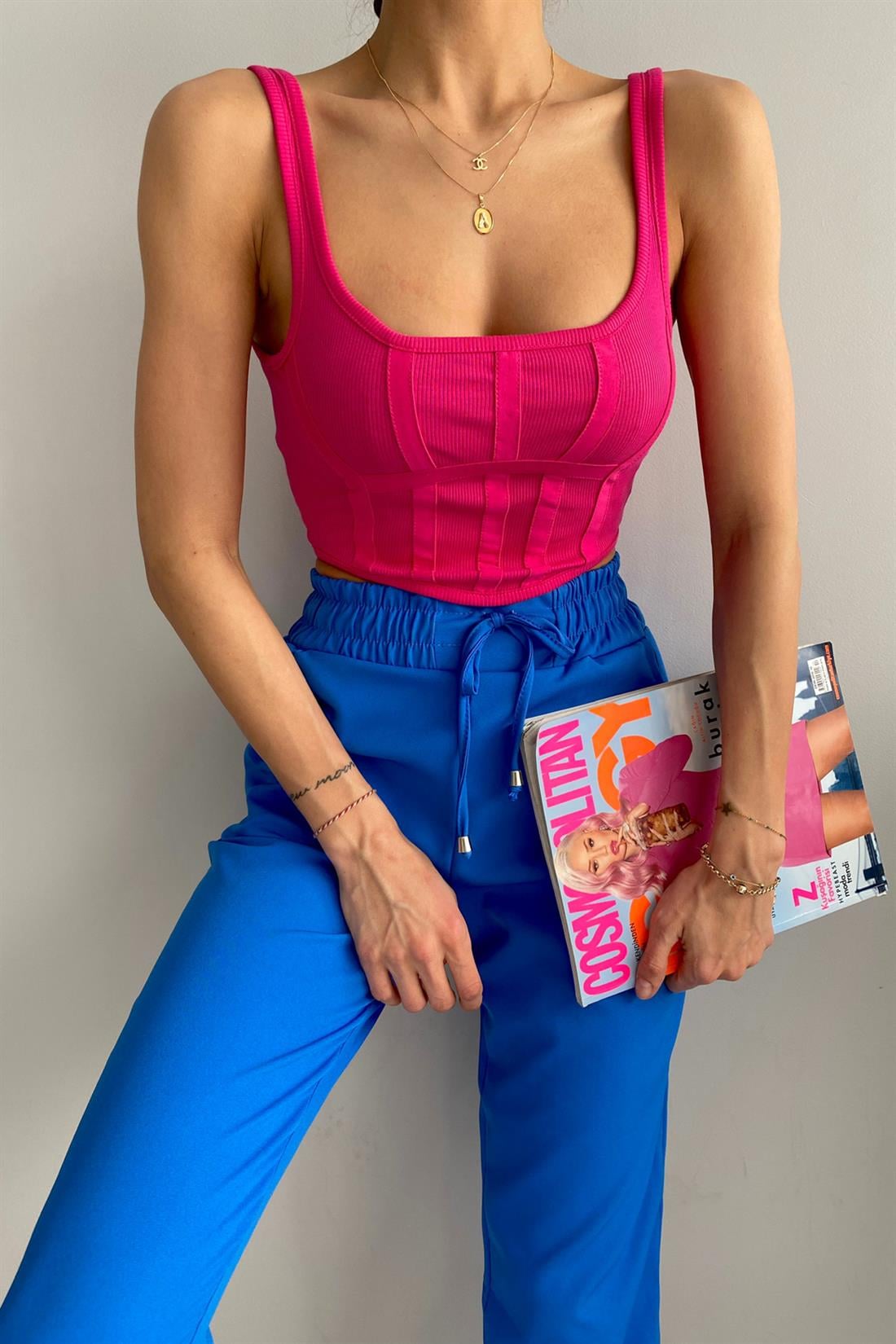 Korse Top Bluz FUŞYA