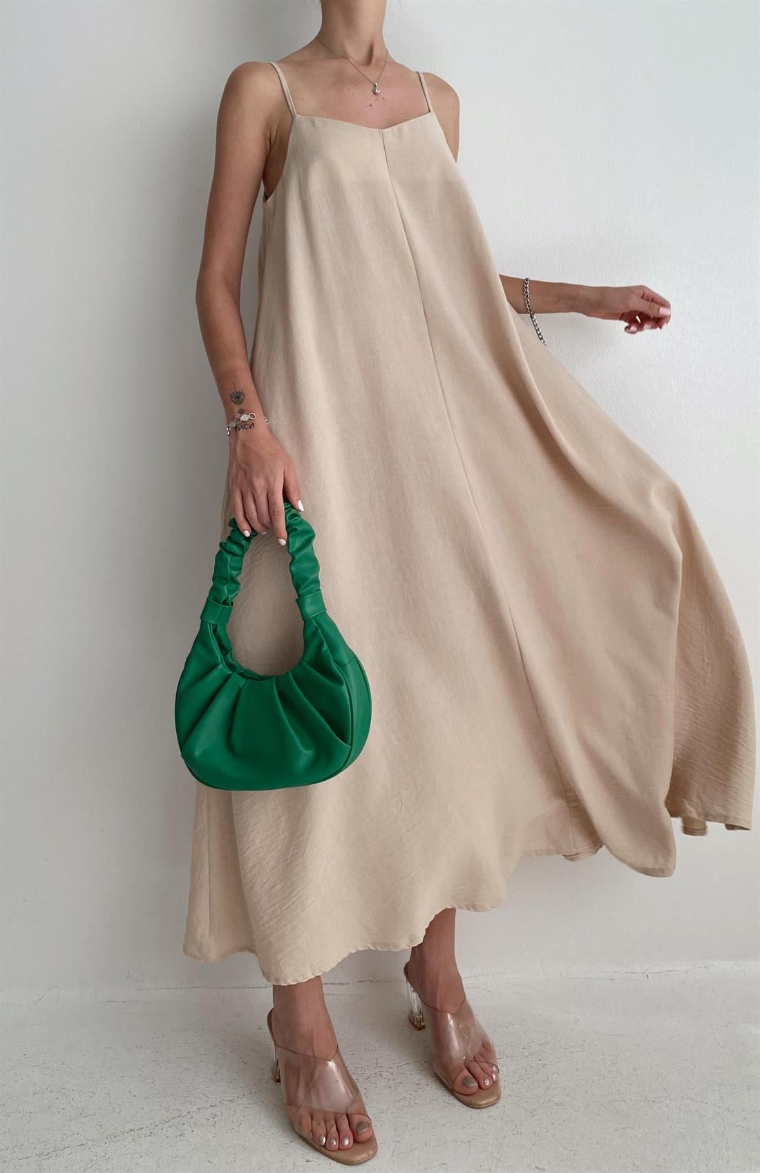 Askılı Elibise TAŞ