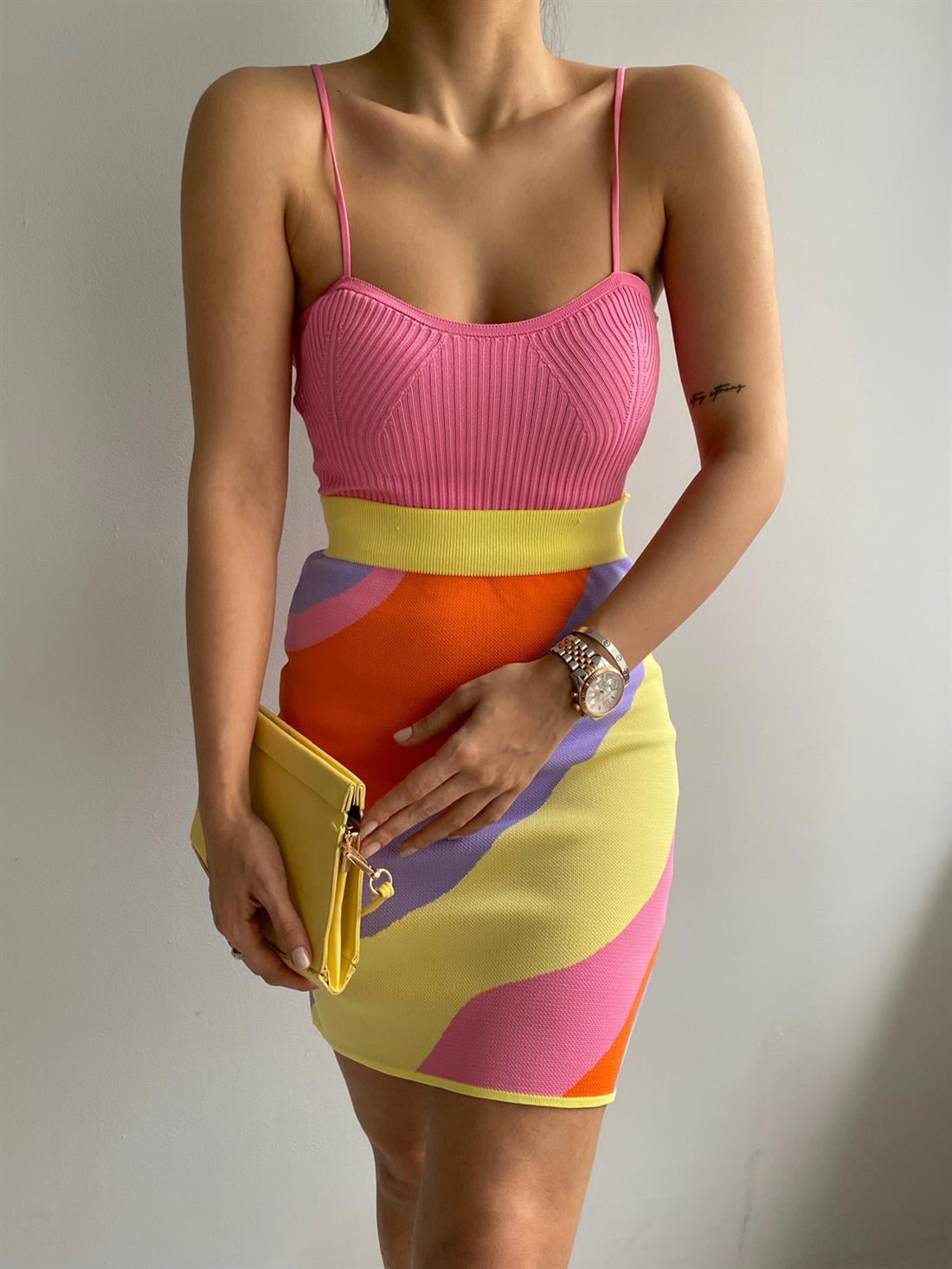 Çok Renkli Etek MULTİ COLOR