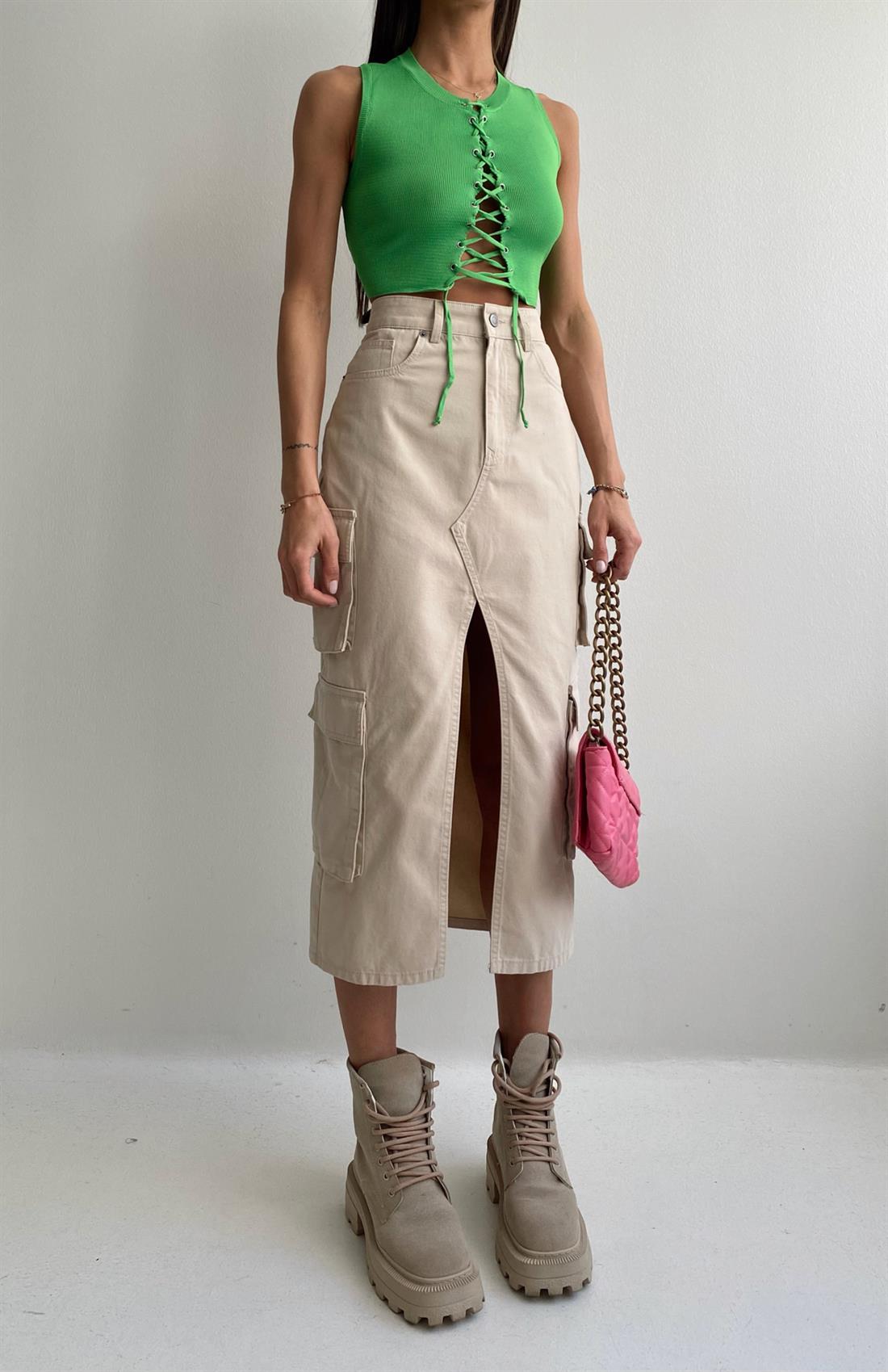 Kargo Cepli Midiboy Etek TAŞ