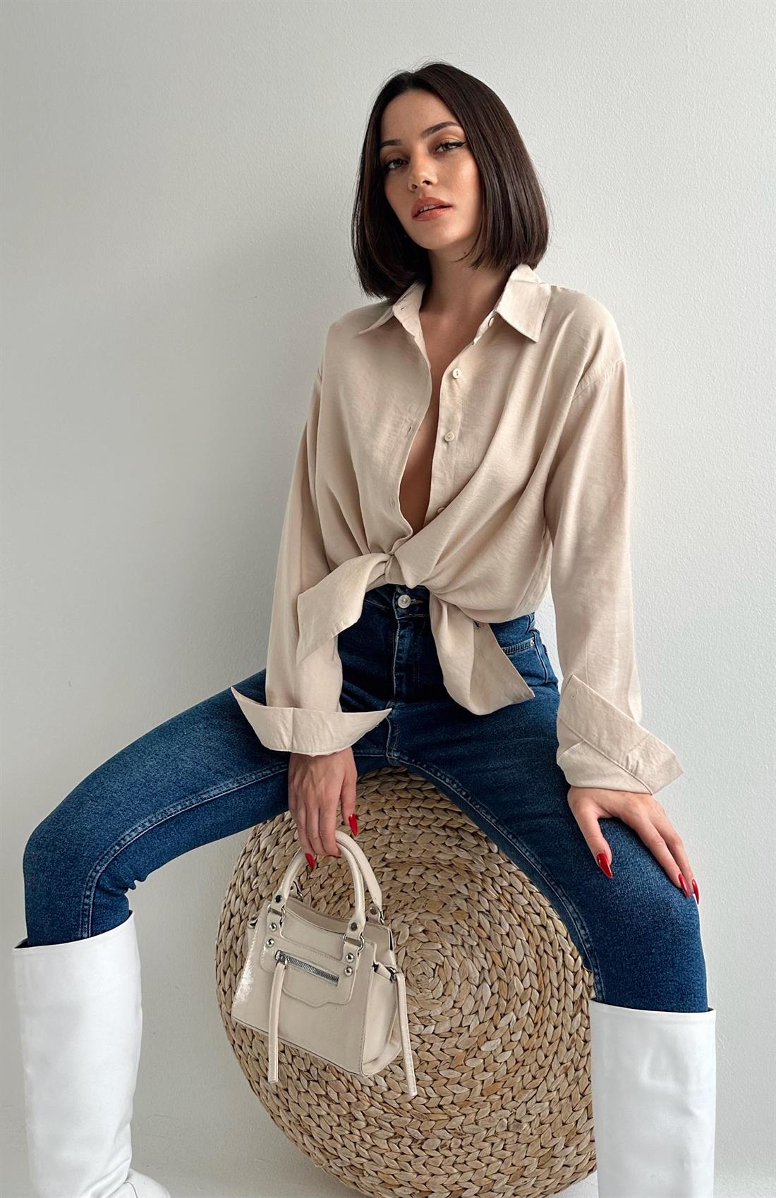 Cepsiz Salaş Gömlek TAŞ