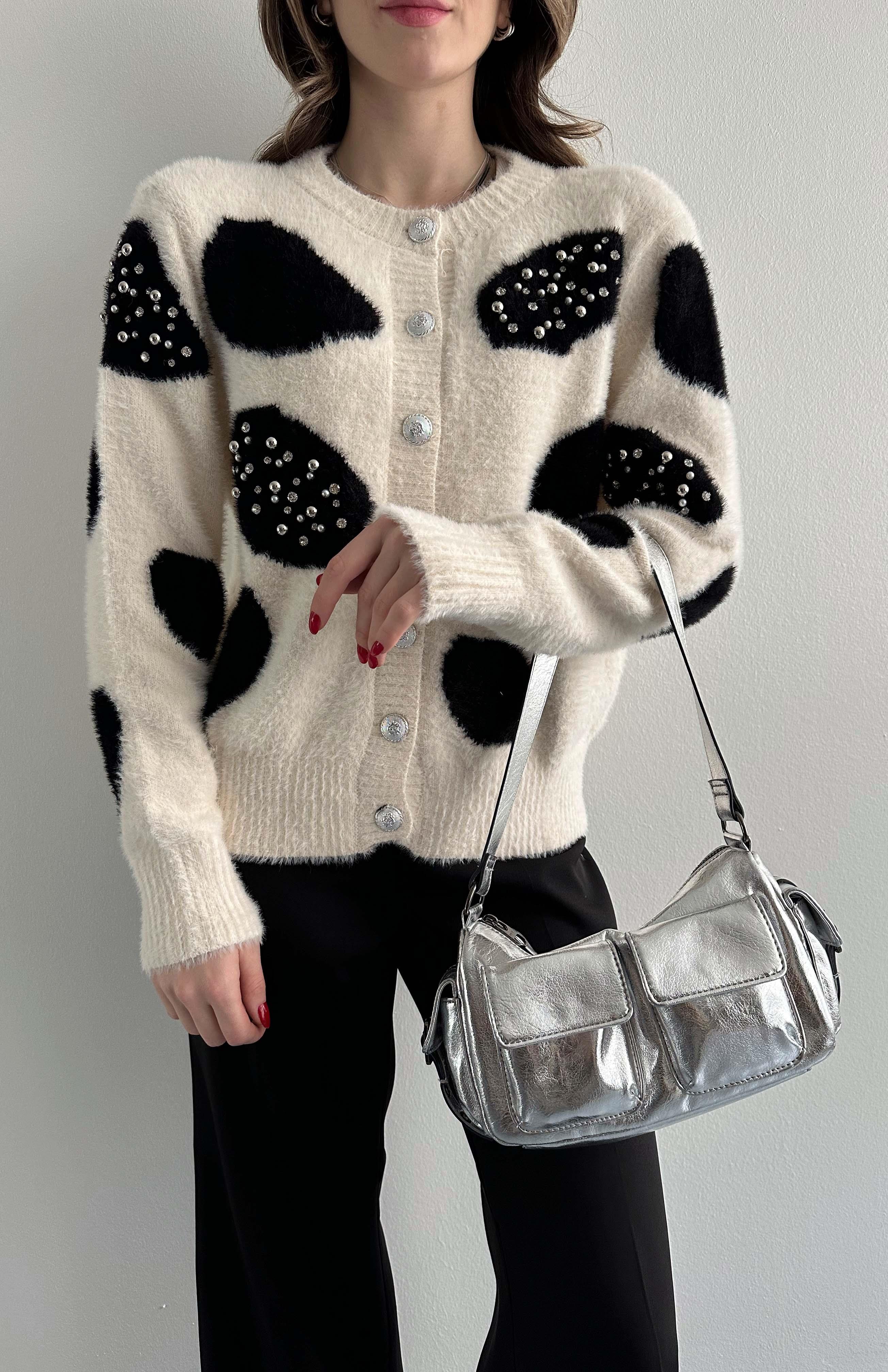 Gilet En Angora Rouge Très Doux Et Poilu - Taille XL - Neuf Sans étiquette