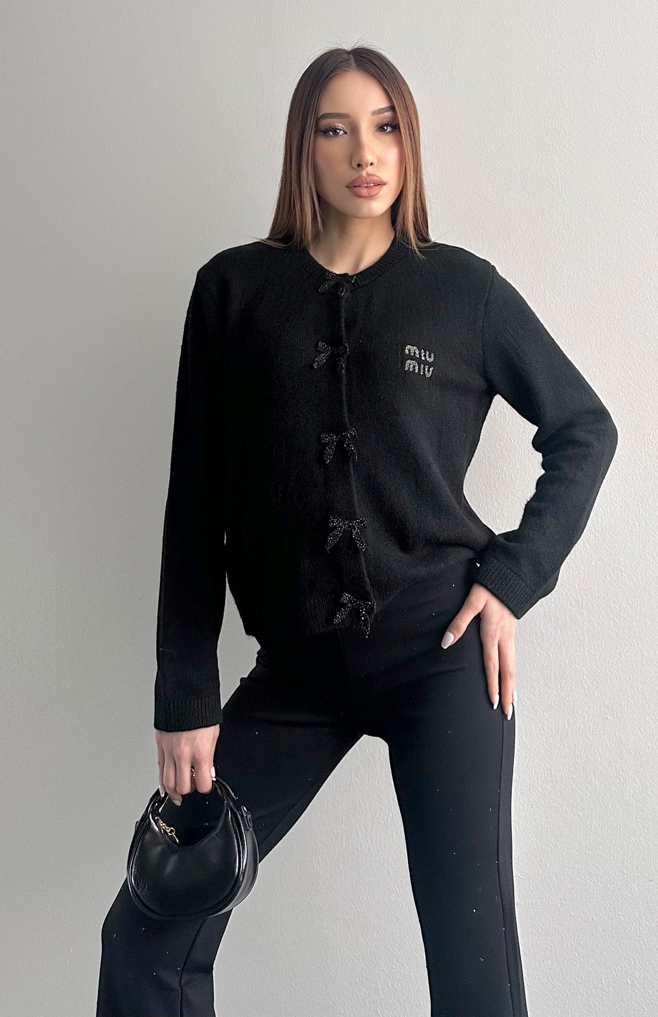 Kurdaleli Hırka SİYAH