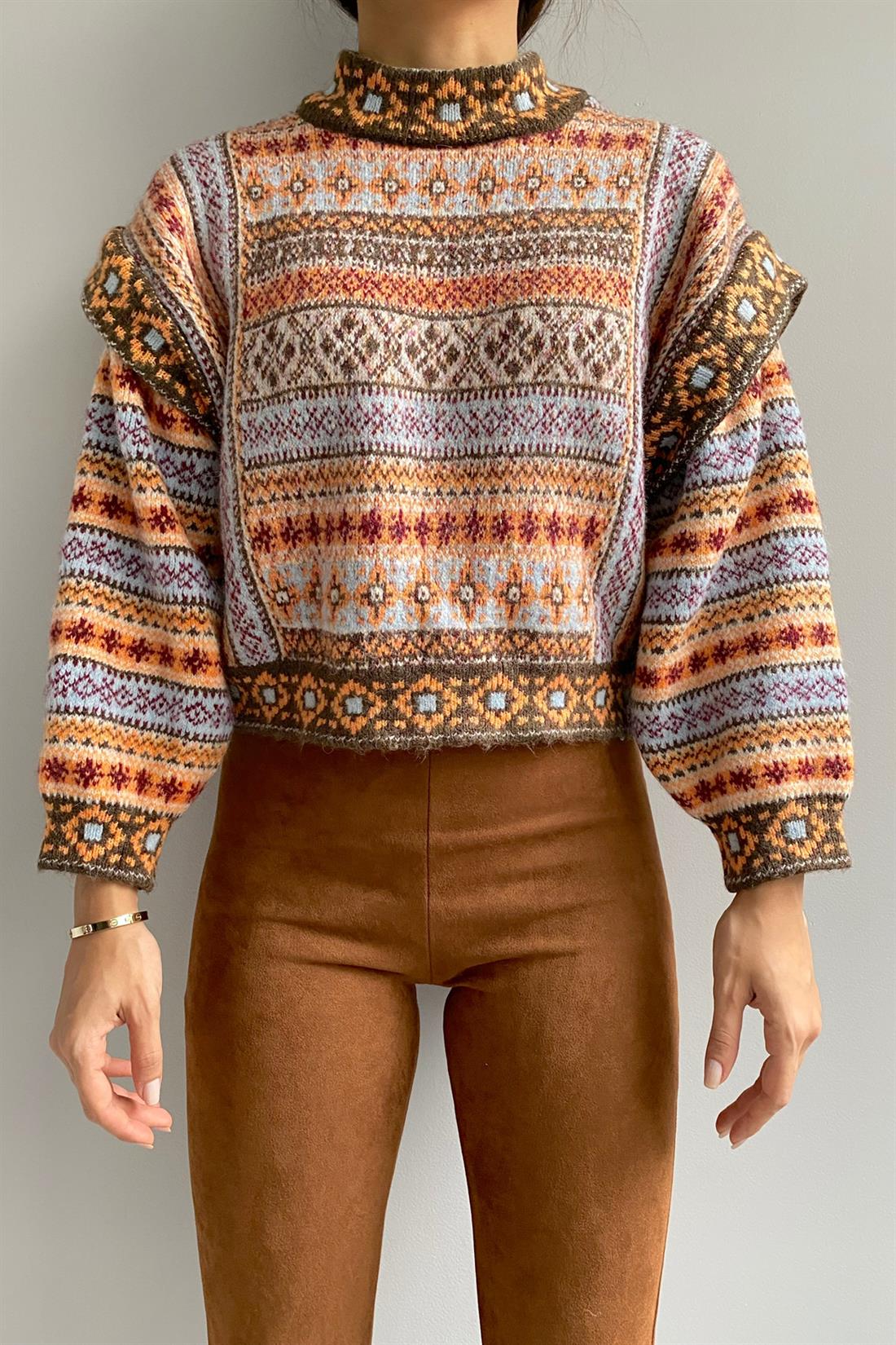 Mng Etnik Desen  Kazak MULTİ COLOR