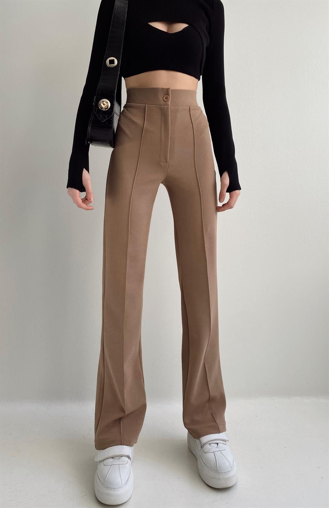 Plazzo Pantolon BEJ