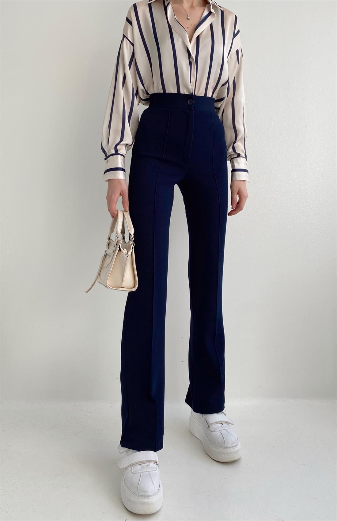 Plazzo Pantolon LACİVERT