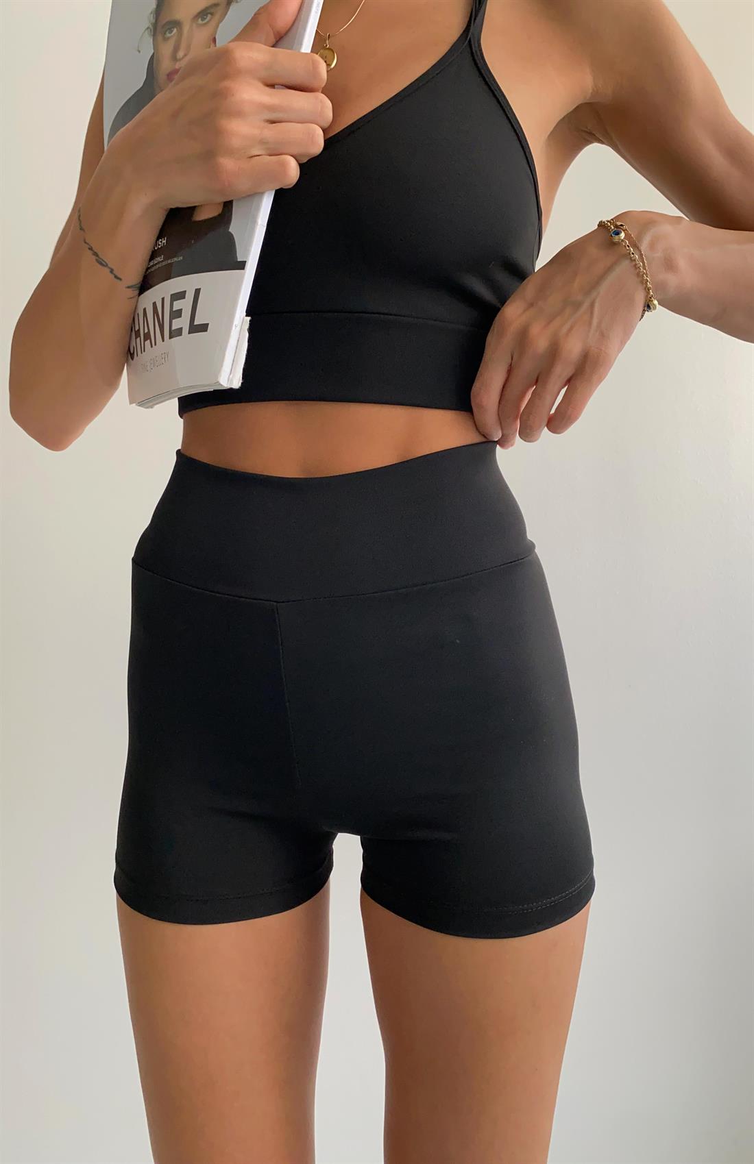 Scuba Mini Şort SİYAH