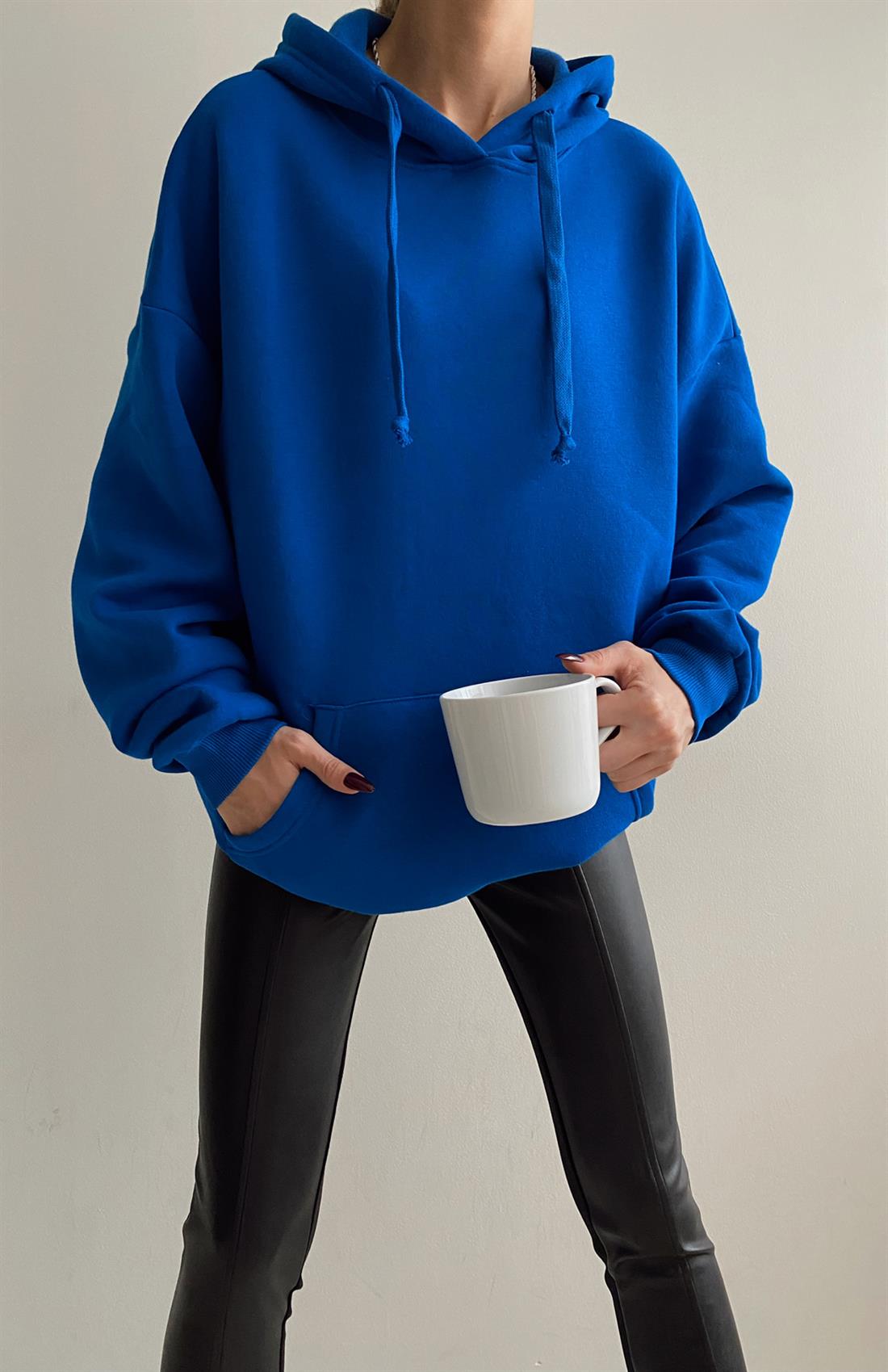 Kanguru Cepli Sweatshırt SAKS