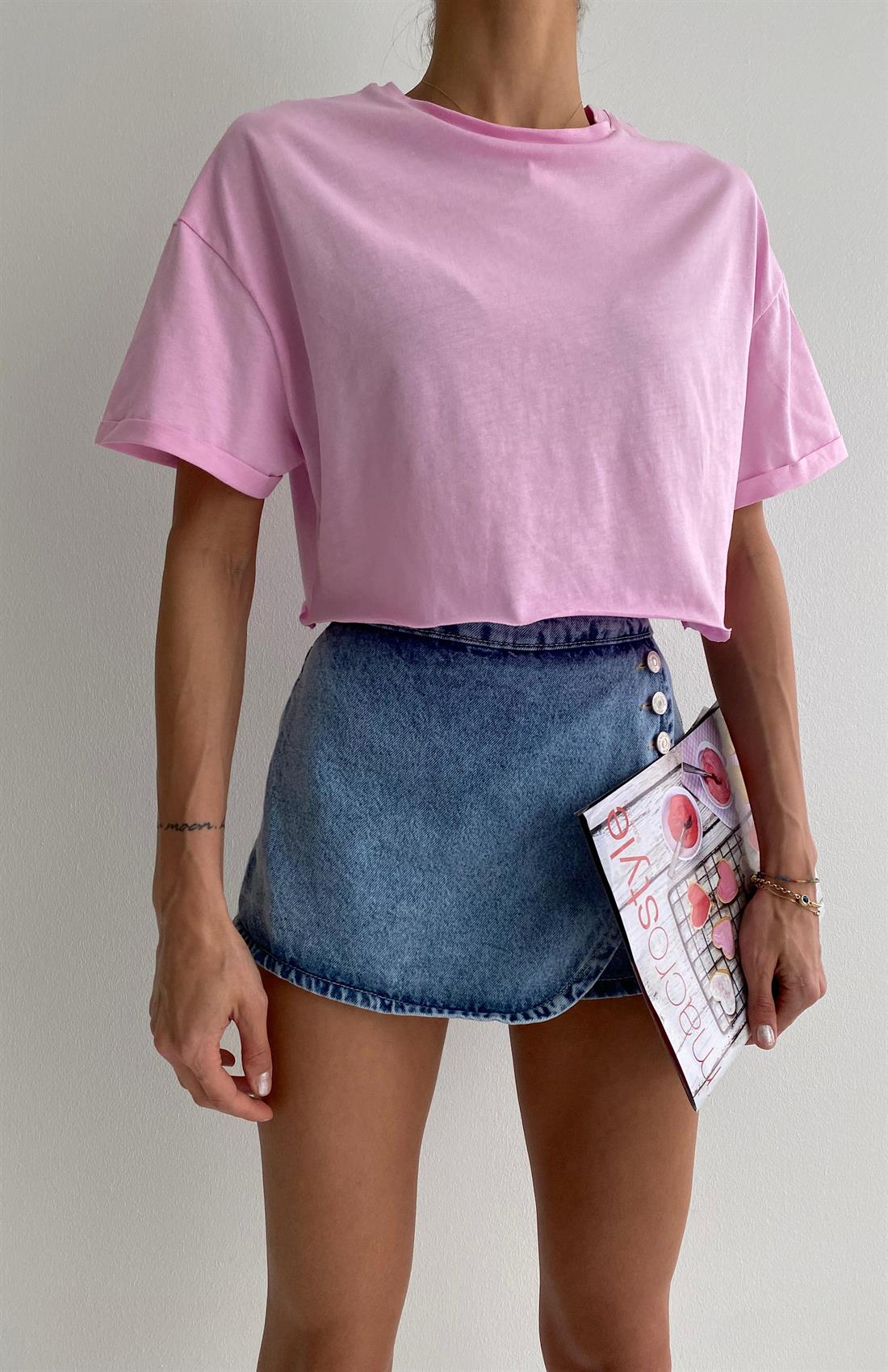 Basıc Tshırt PEMBE