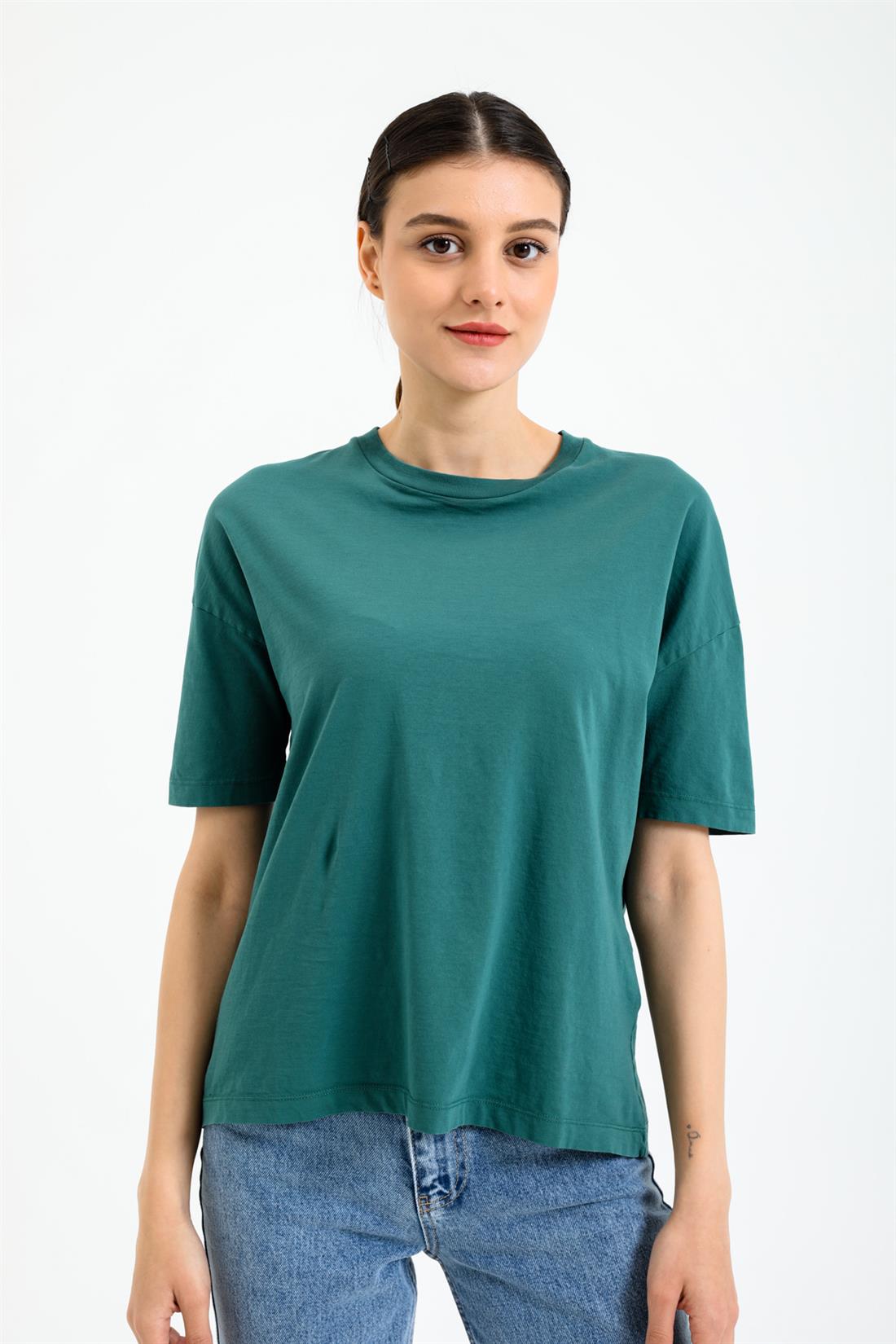 Basic Tshırt PETROL