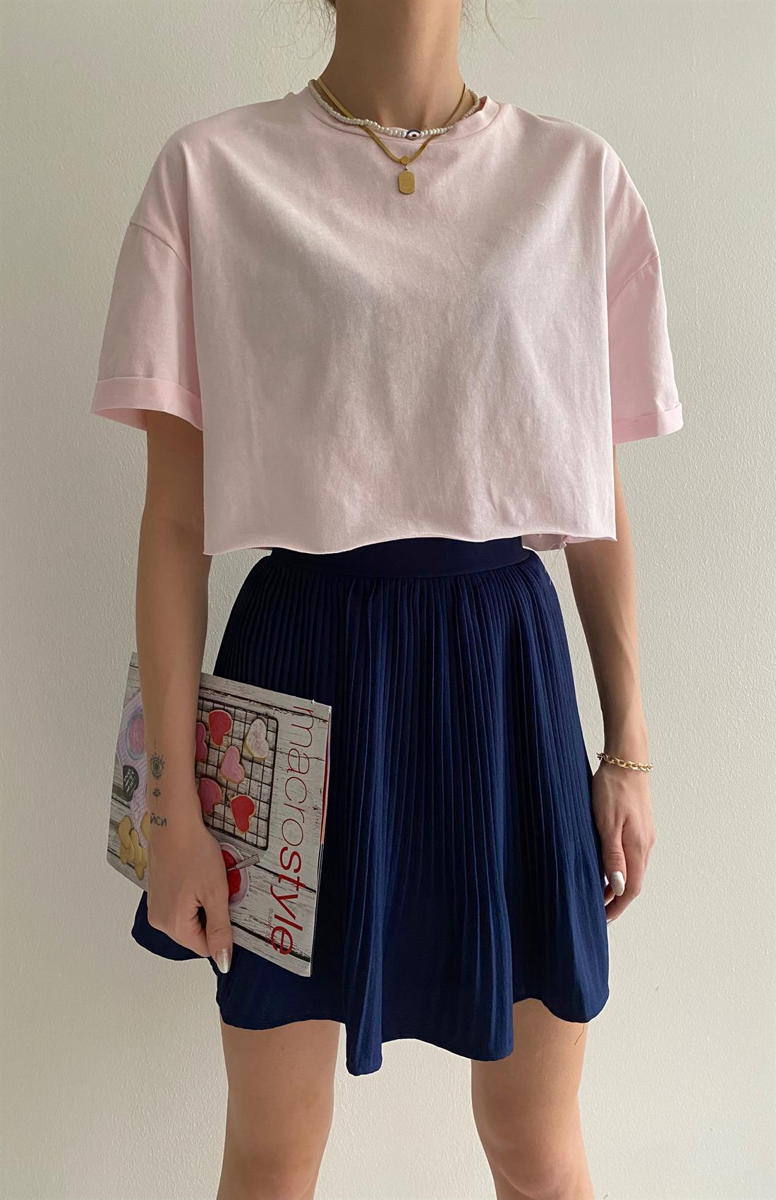 Basıc Tshırt PUDRA