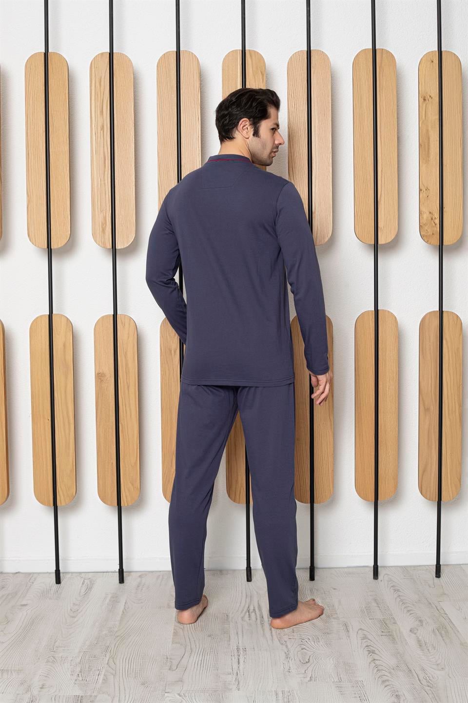 Tekten 4010 Erkek Uzun Kollu Pijama Takımı