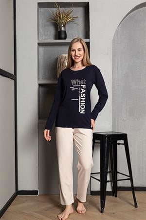 Tekten 3040 Kadın Uzun Kollu Pijama Takımı