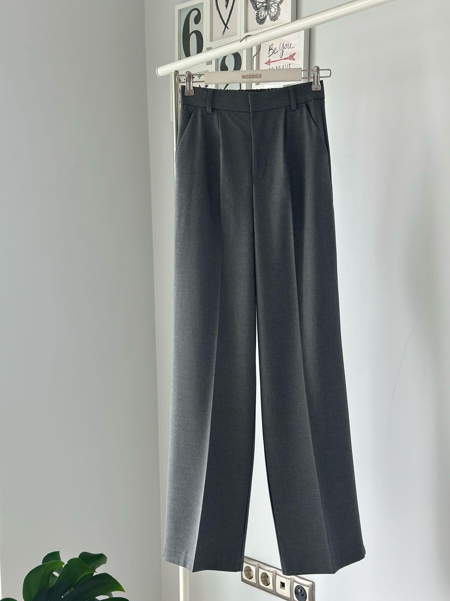 BELİ LASTİKLİ FLARE PANTOLON