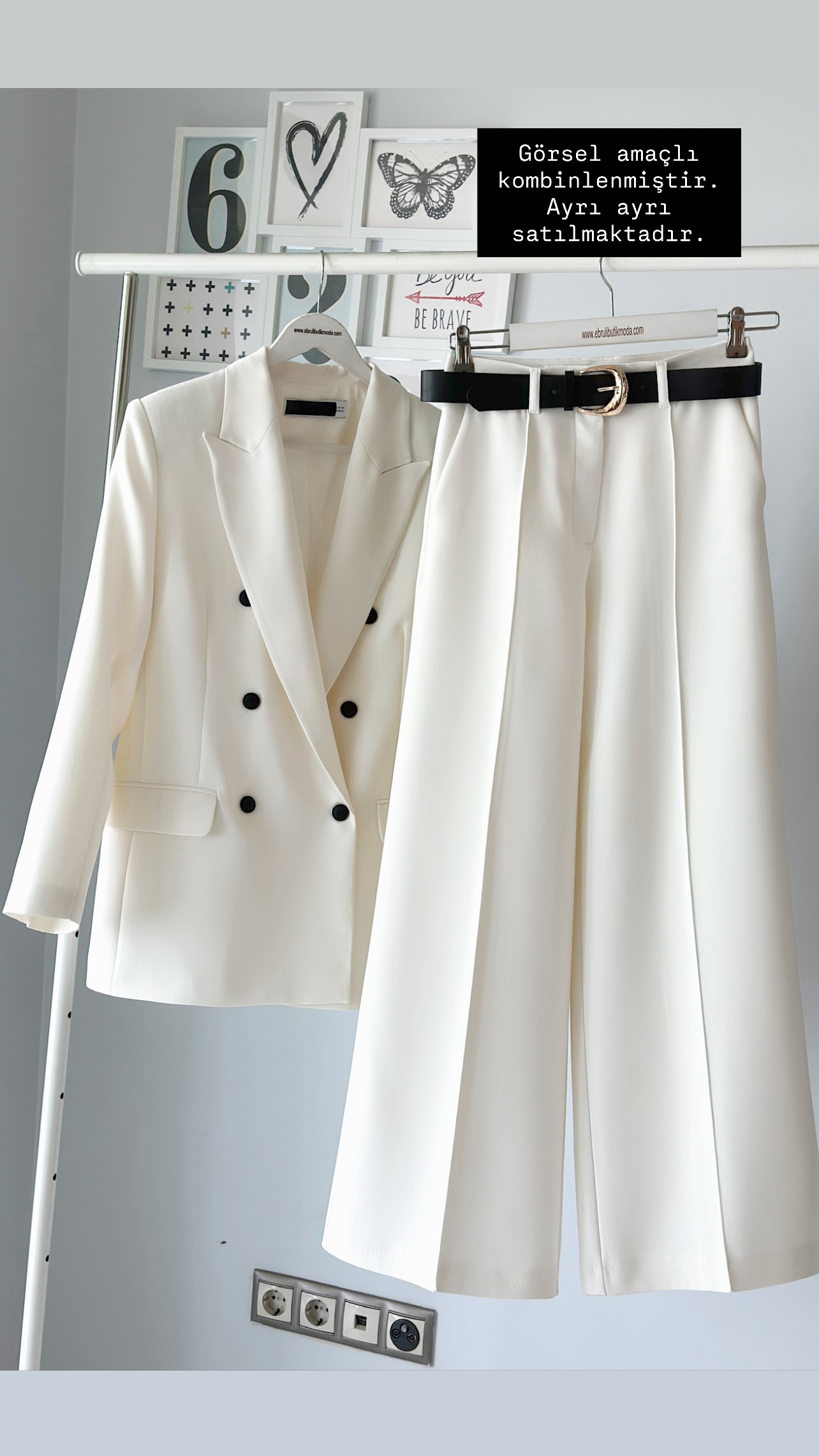 BEYAZ BLAZER CEKET