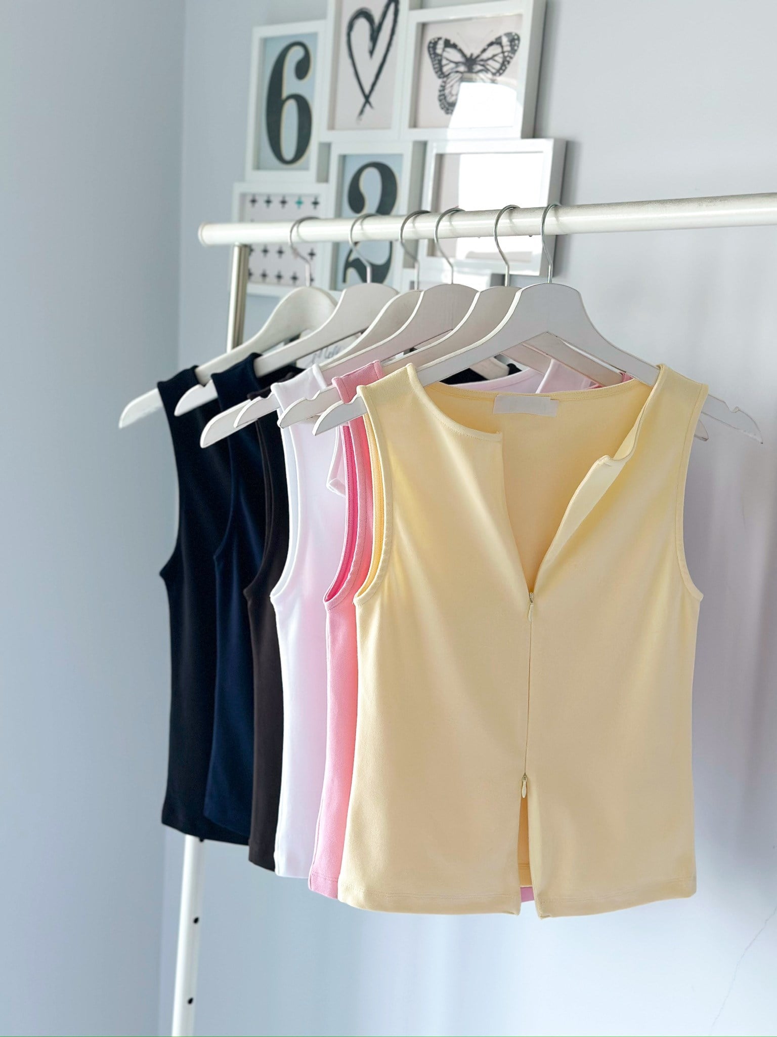 ÇİFT YÖNLÜ FERMUARLI BLUZ