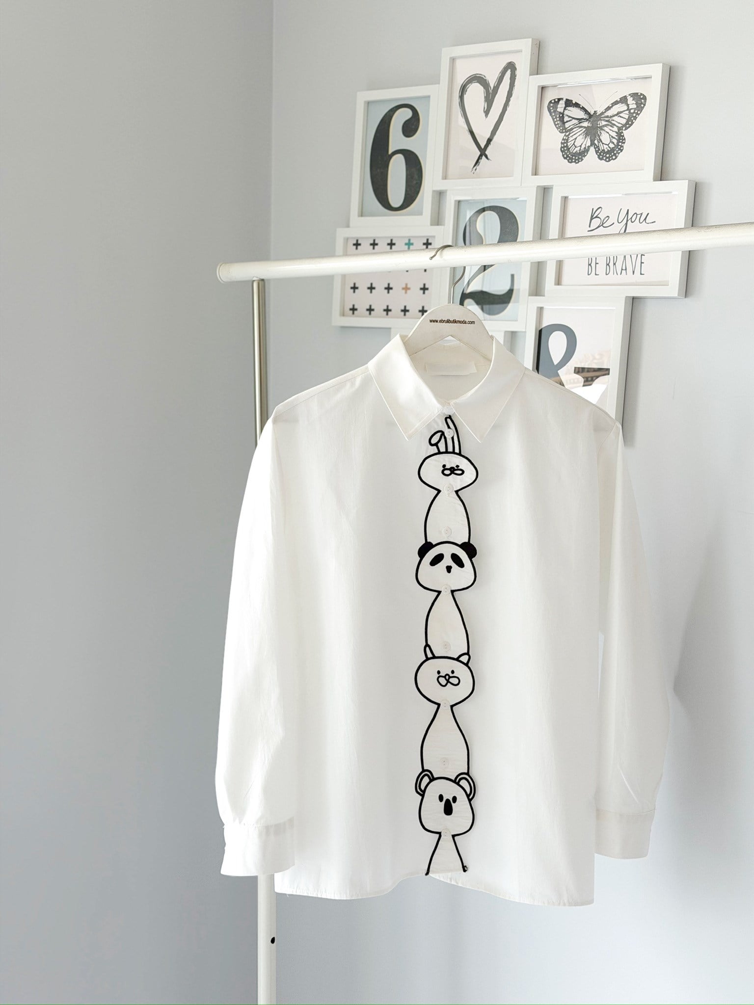 HAYVAN FİGÜRLÜ GÖMLEK