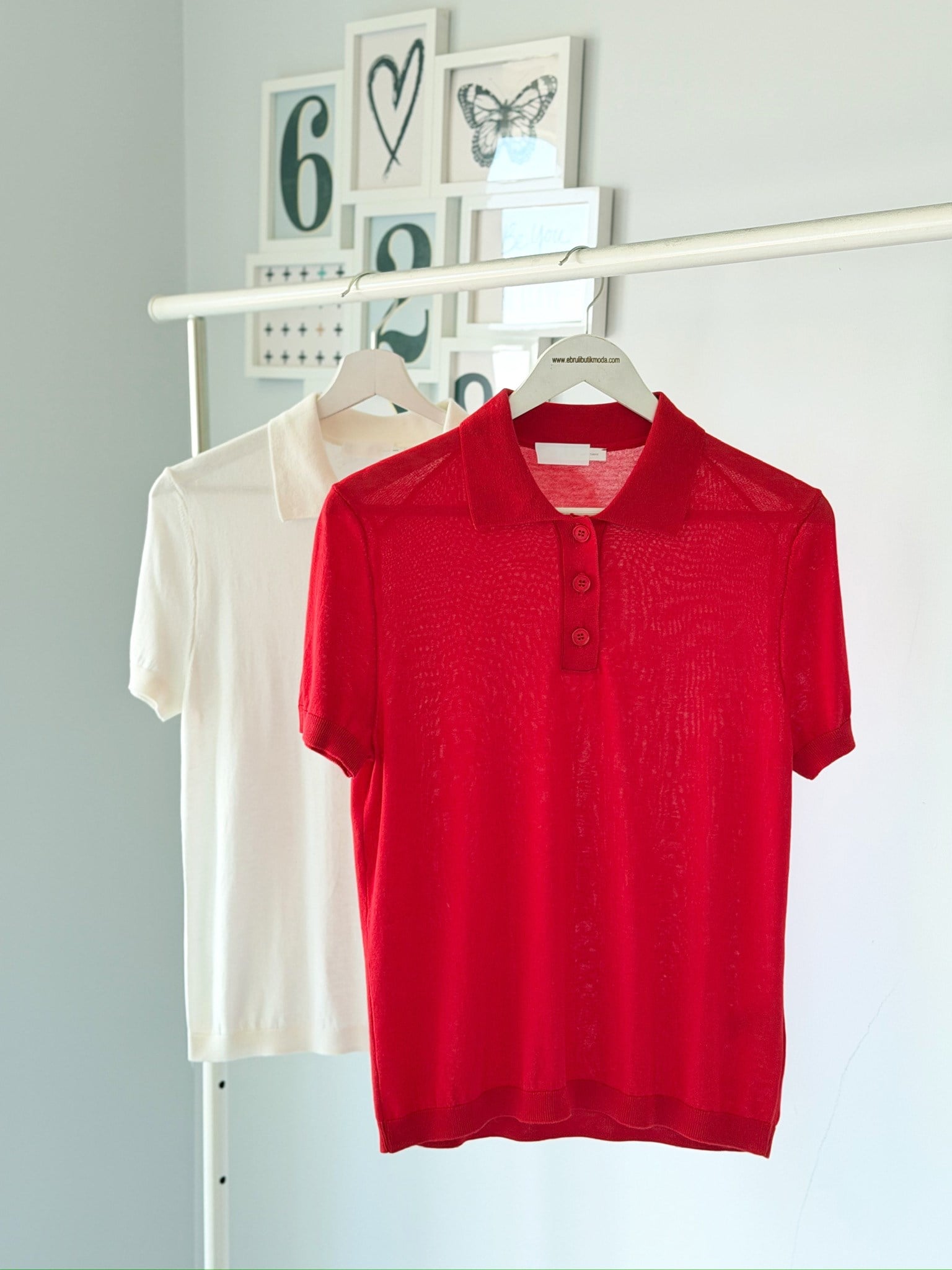 İPEK KARIŞIMLI POLO YAKA BLUZ