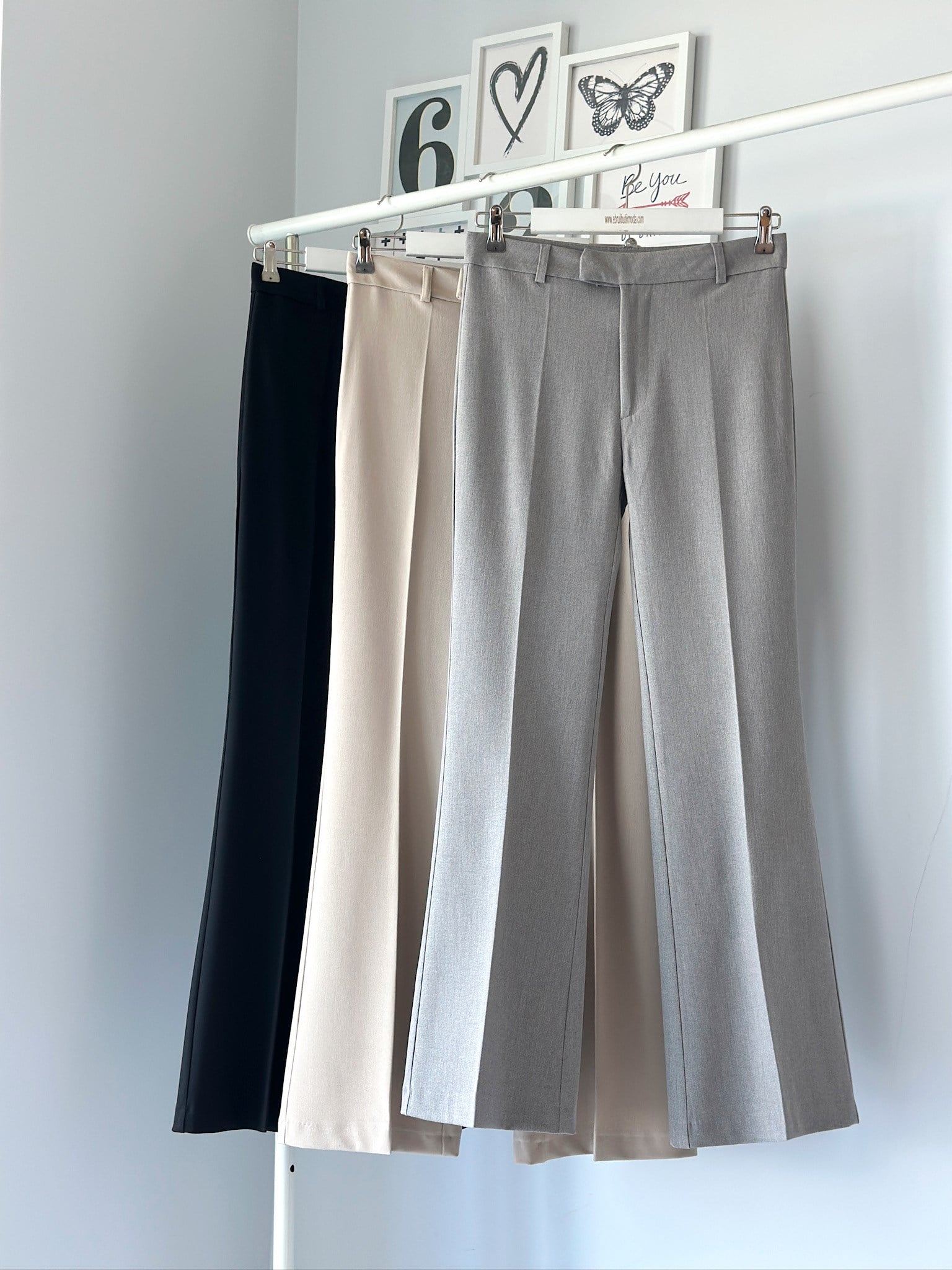KAPAK KEMERLİ GENİŞ PAÇA PANTOLON