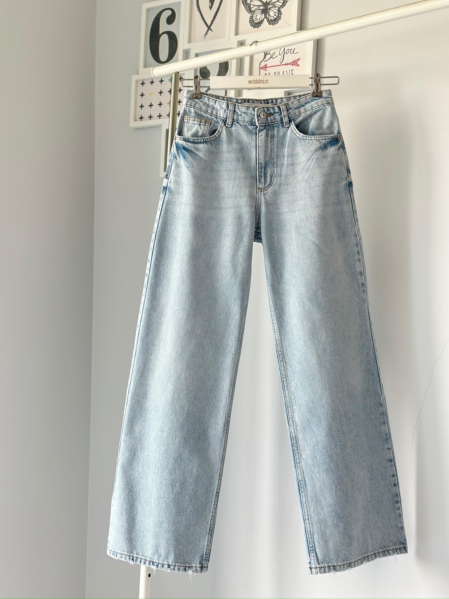 KAR YIKAMA WİDE LEG JEAN