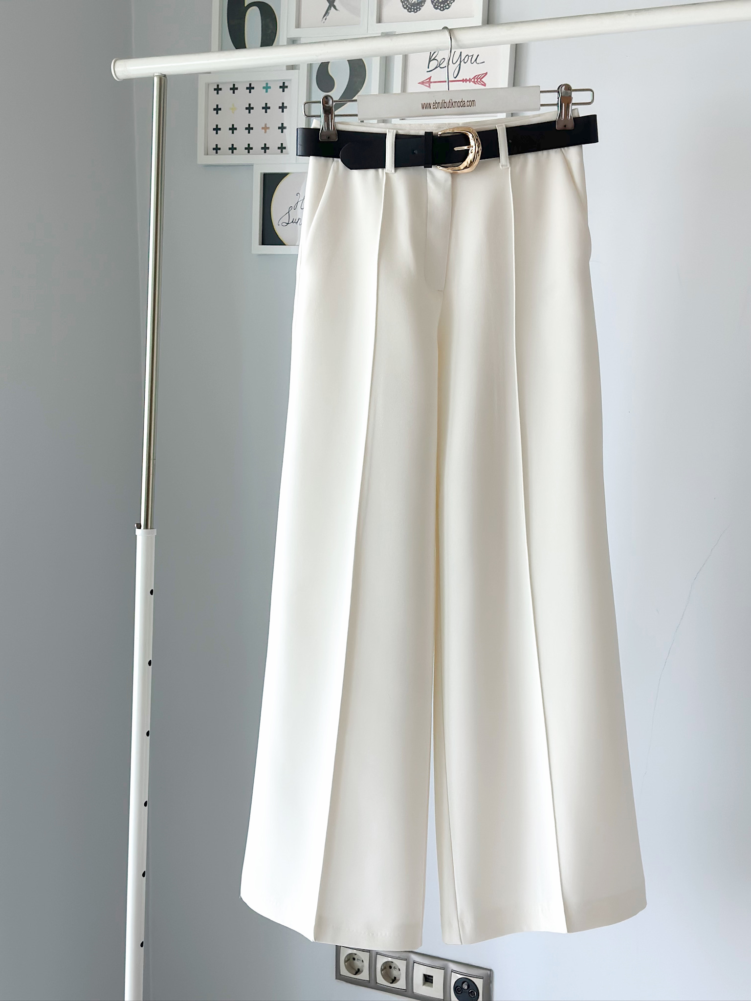 KEMERLİ PALAZZO PANTOLON