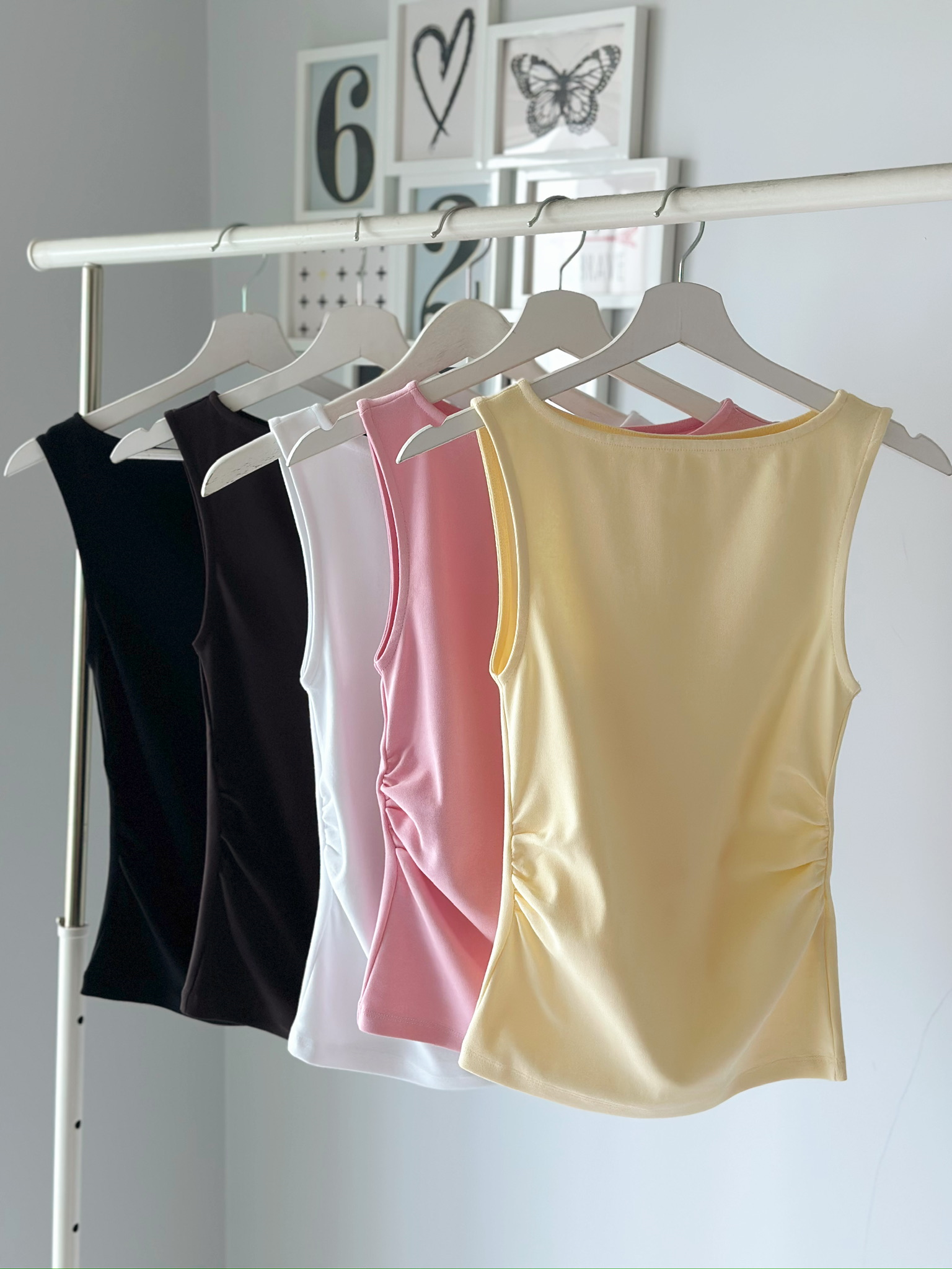 SIFIR KOL BÜZGÜLÜ BLUZ