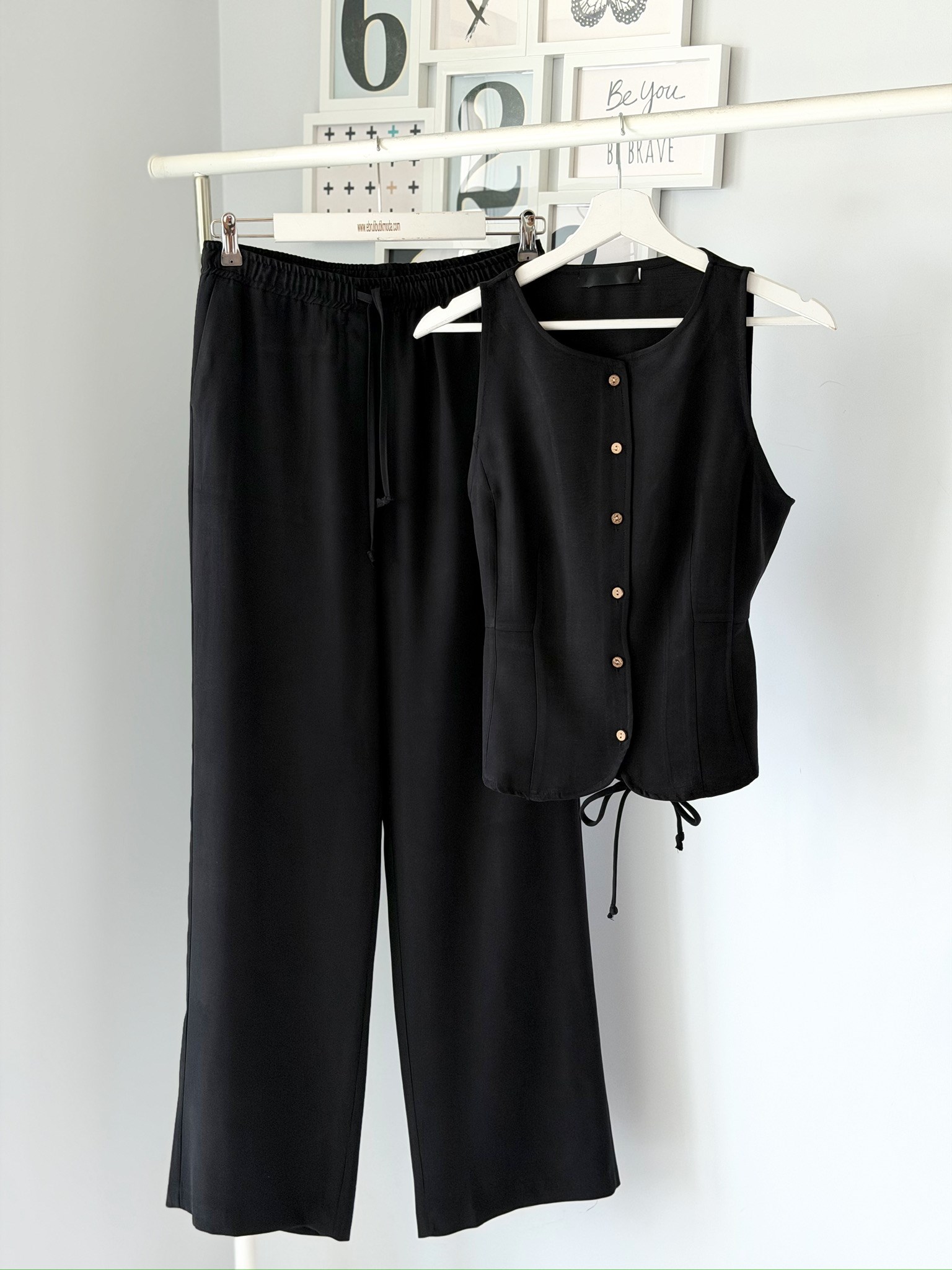 TENCEL YELEKLİ TAKIM