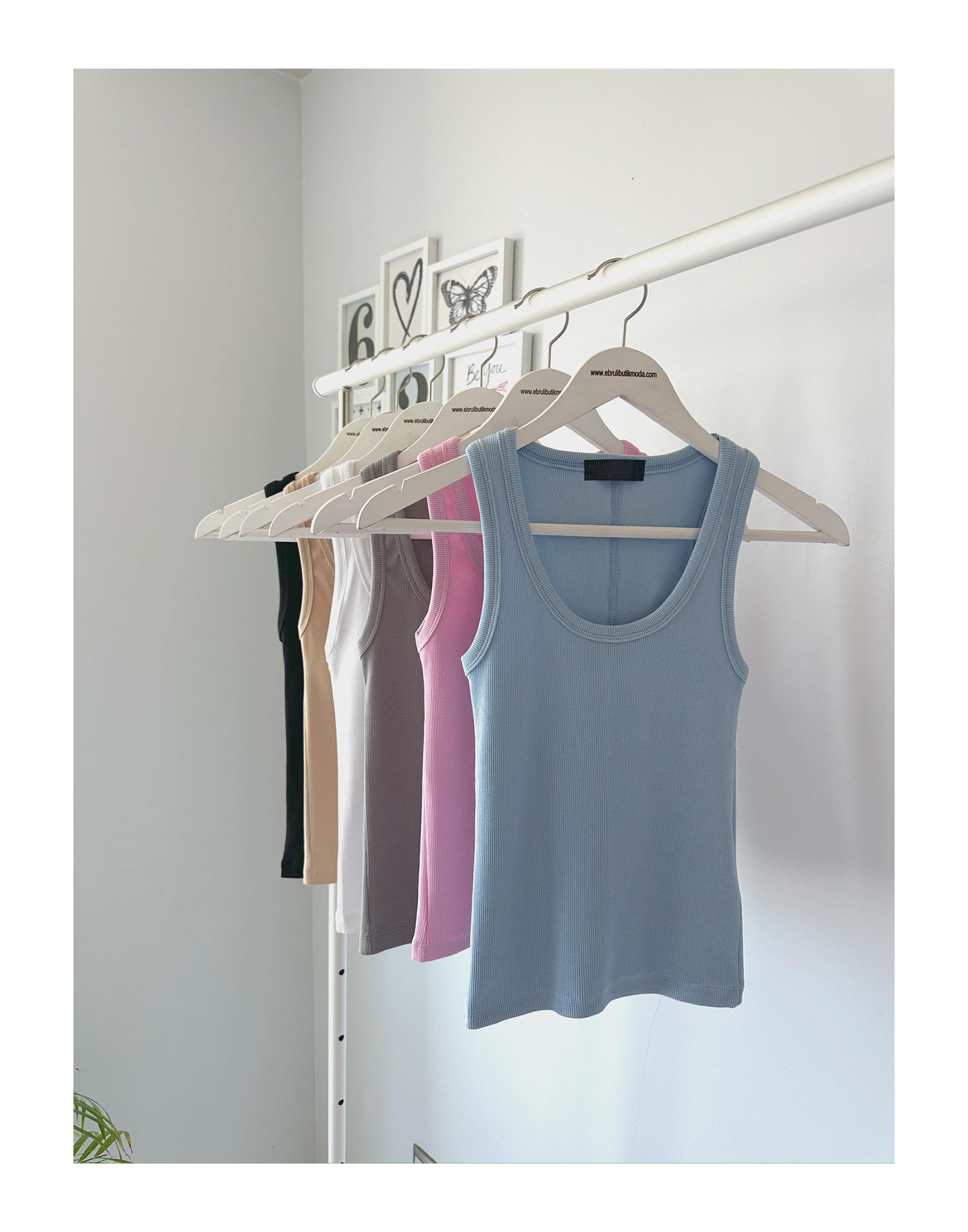 U YAKA FİTİLLİ ATLET