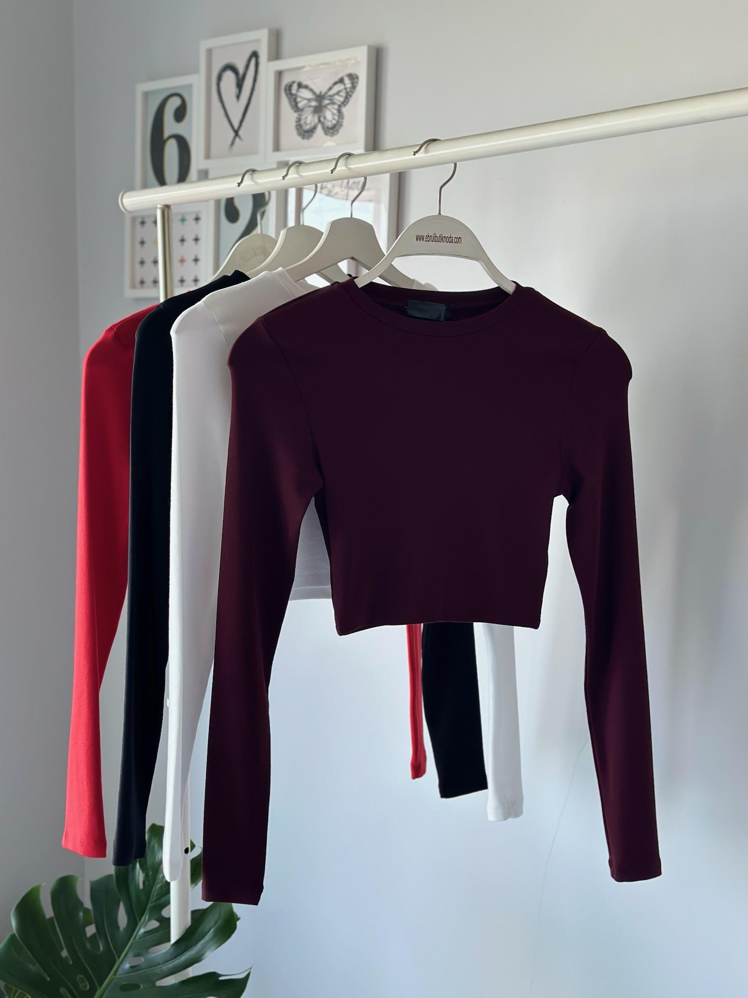 UZUN KOL MODAL CROPTOP