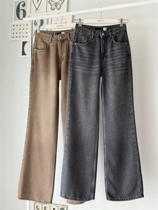 %100 LYOCELL WİDE LEG JEAN