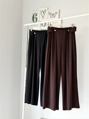 DÜĞME DETAYLI MODAL PANTOLON