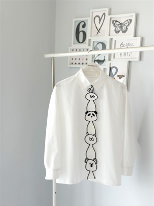 HAYVAN FİGÜRLÜ GÖMLEK