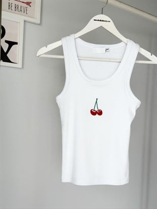 KİRAZ NAKIŞLI SIFIR KOL BODY