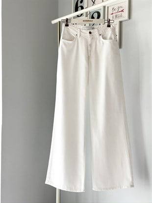 LİYOSEL İÇERİKİ BEYAZ DENIM JEAN