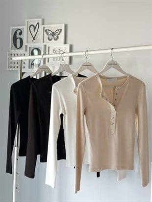 MODAL ÇITÇITLI UZUN KOL BLUZ