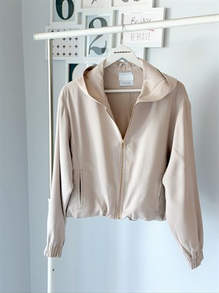 TENCEL KAPÜŞONLU CEKET