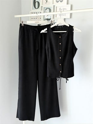 TENCEL YELEKLİ TAKIM
