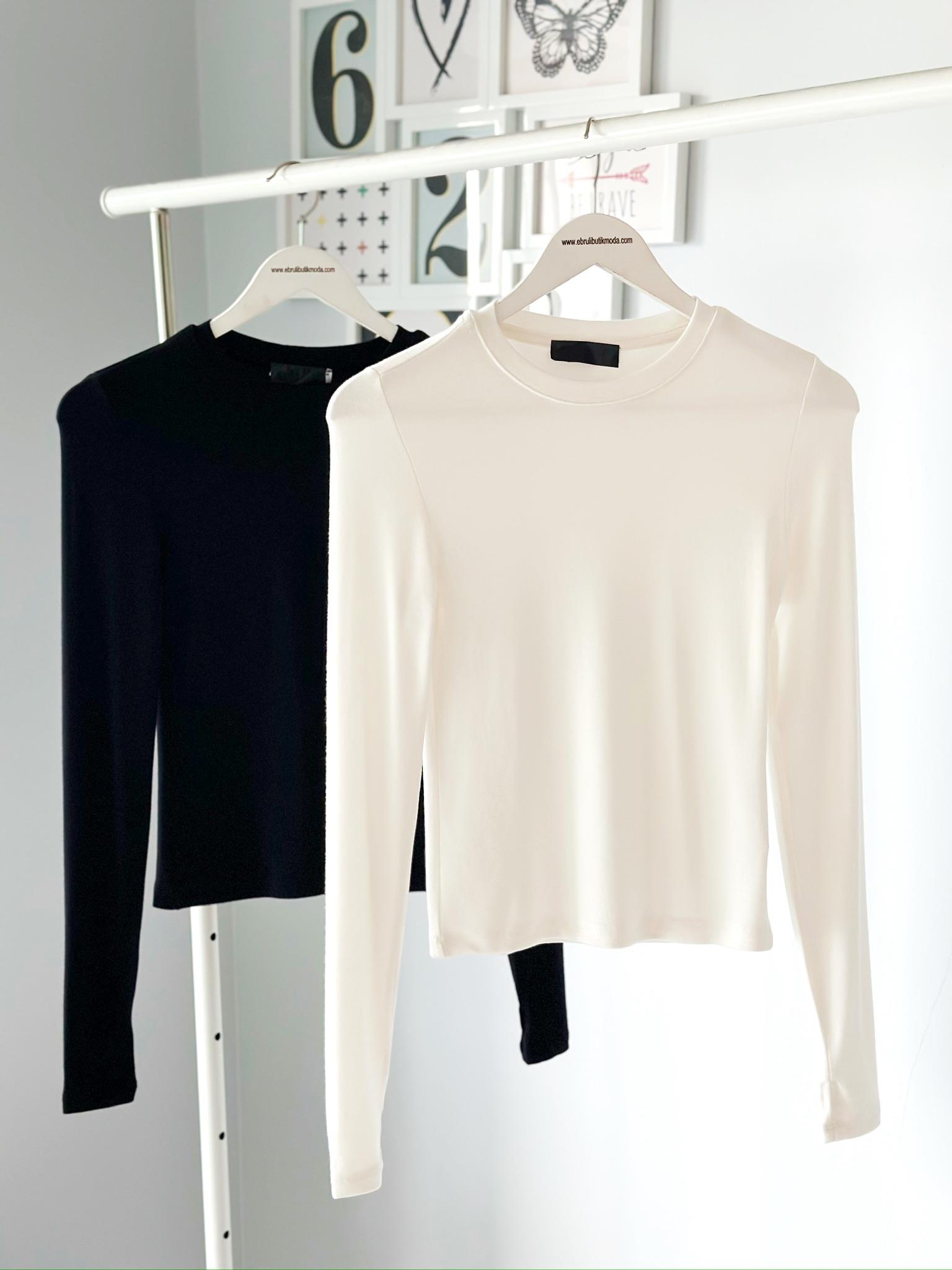 24 PARMAK GEÇMELİ BLUZ