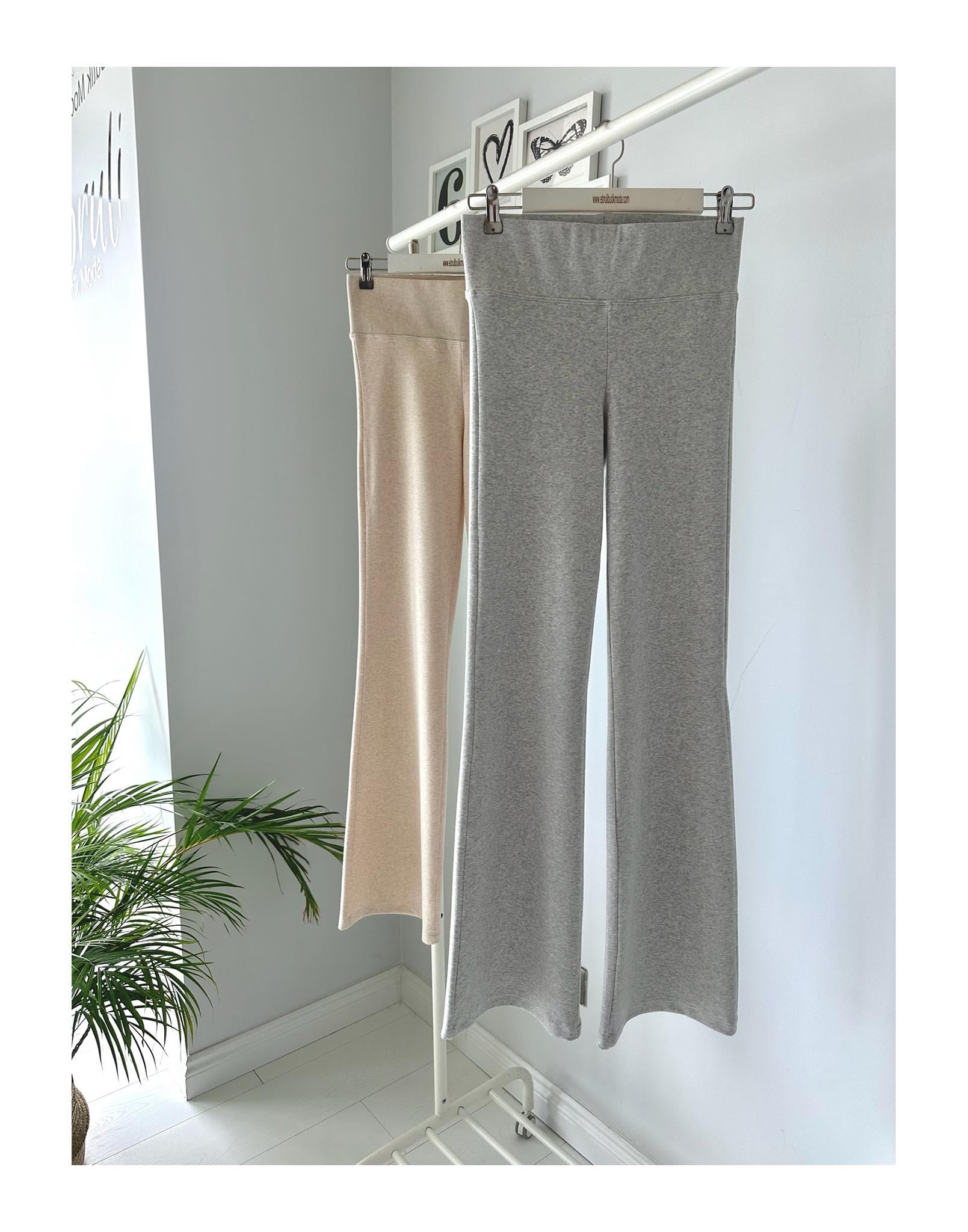 BELİ FİTİLLİ İSPANYOL PAÇA PANTOLON