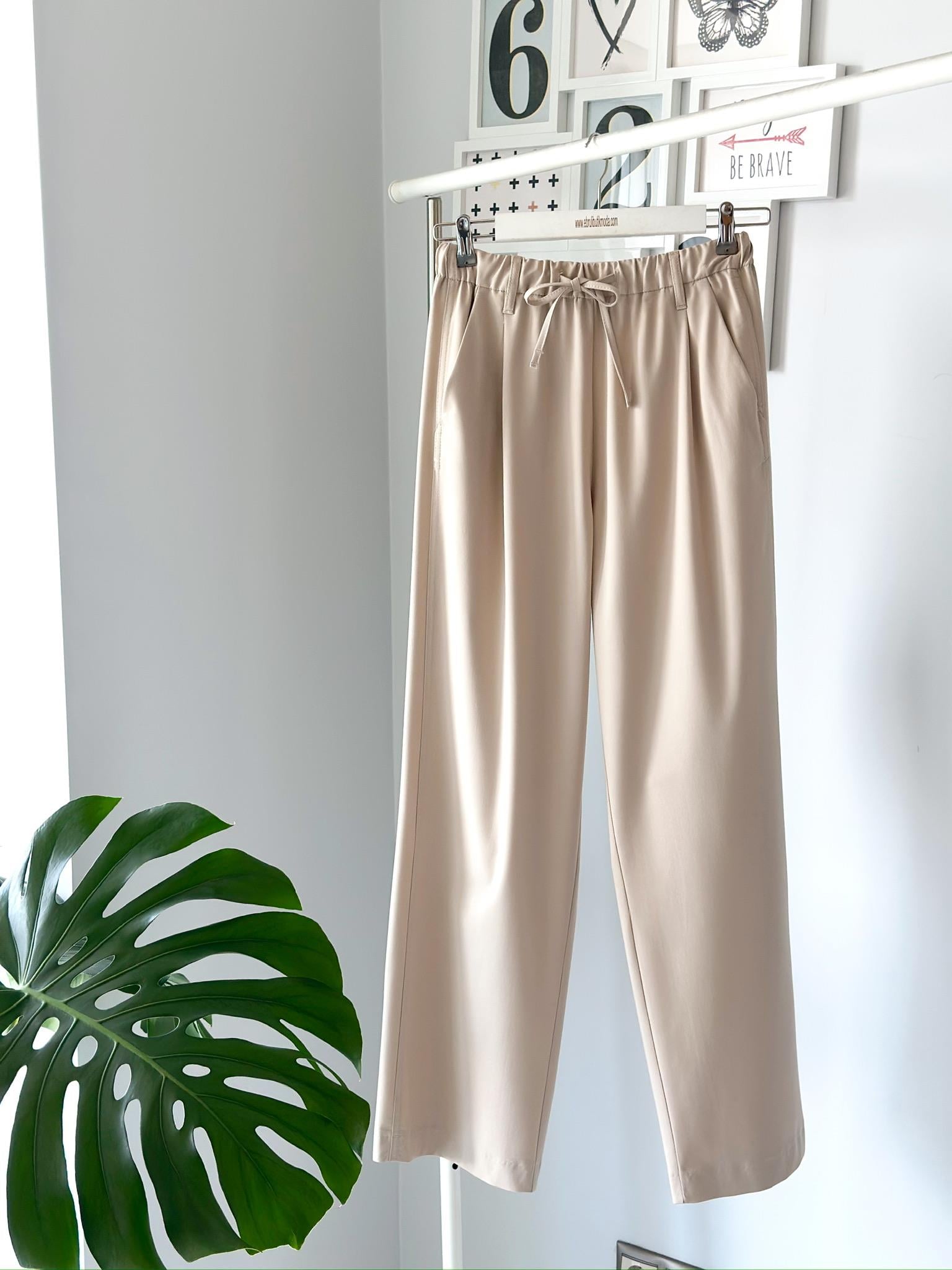 BELİ LASTİKLİ CEPLİ PANTOLON