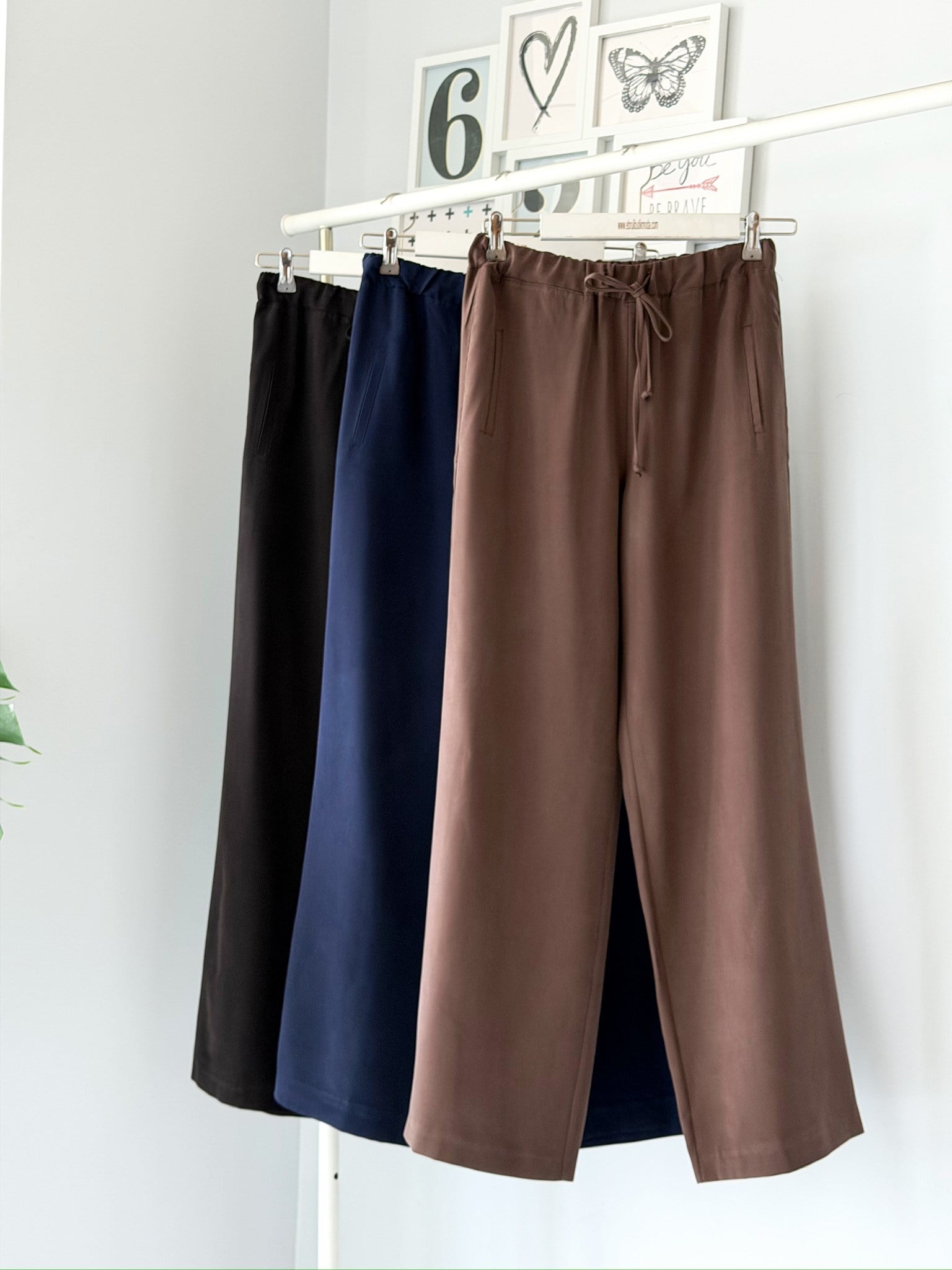 BELİ LASTİKLİ TENCEL PANTOLON