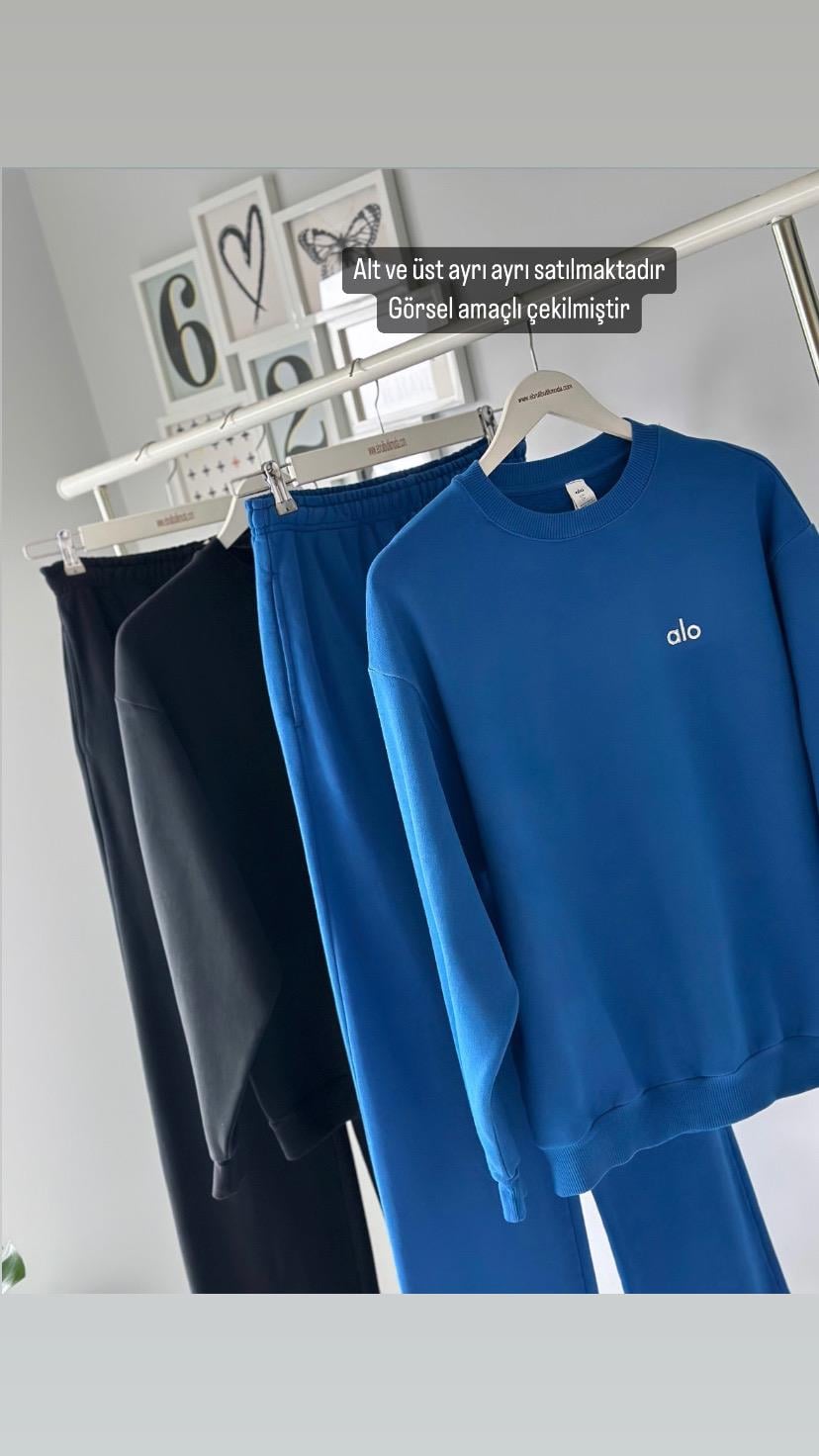 BİSİKLET YAKA SWEATSHIRT