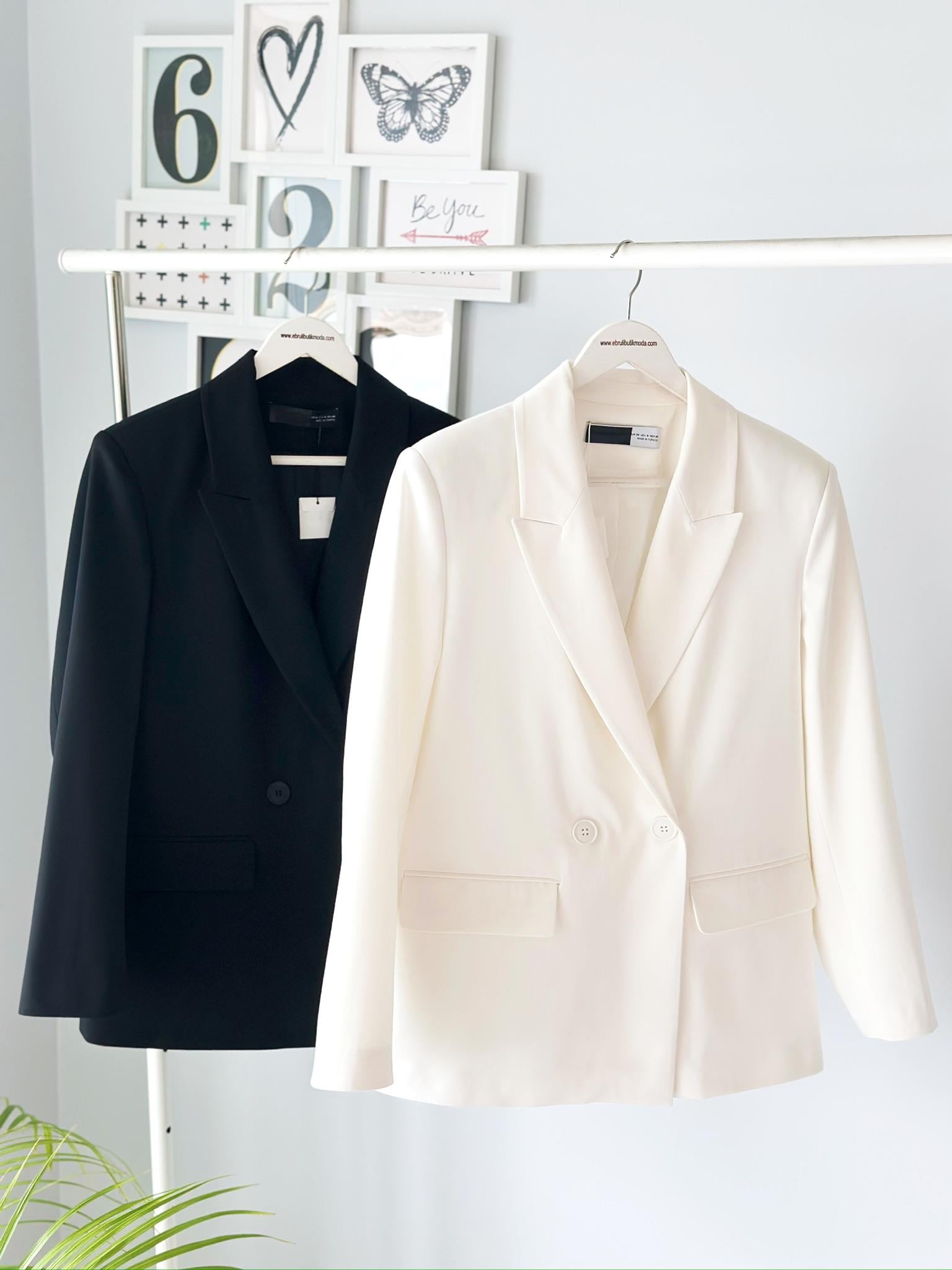 ÇİFT DÜĞMELİ BLAZER CEKET