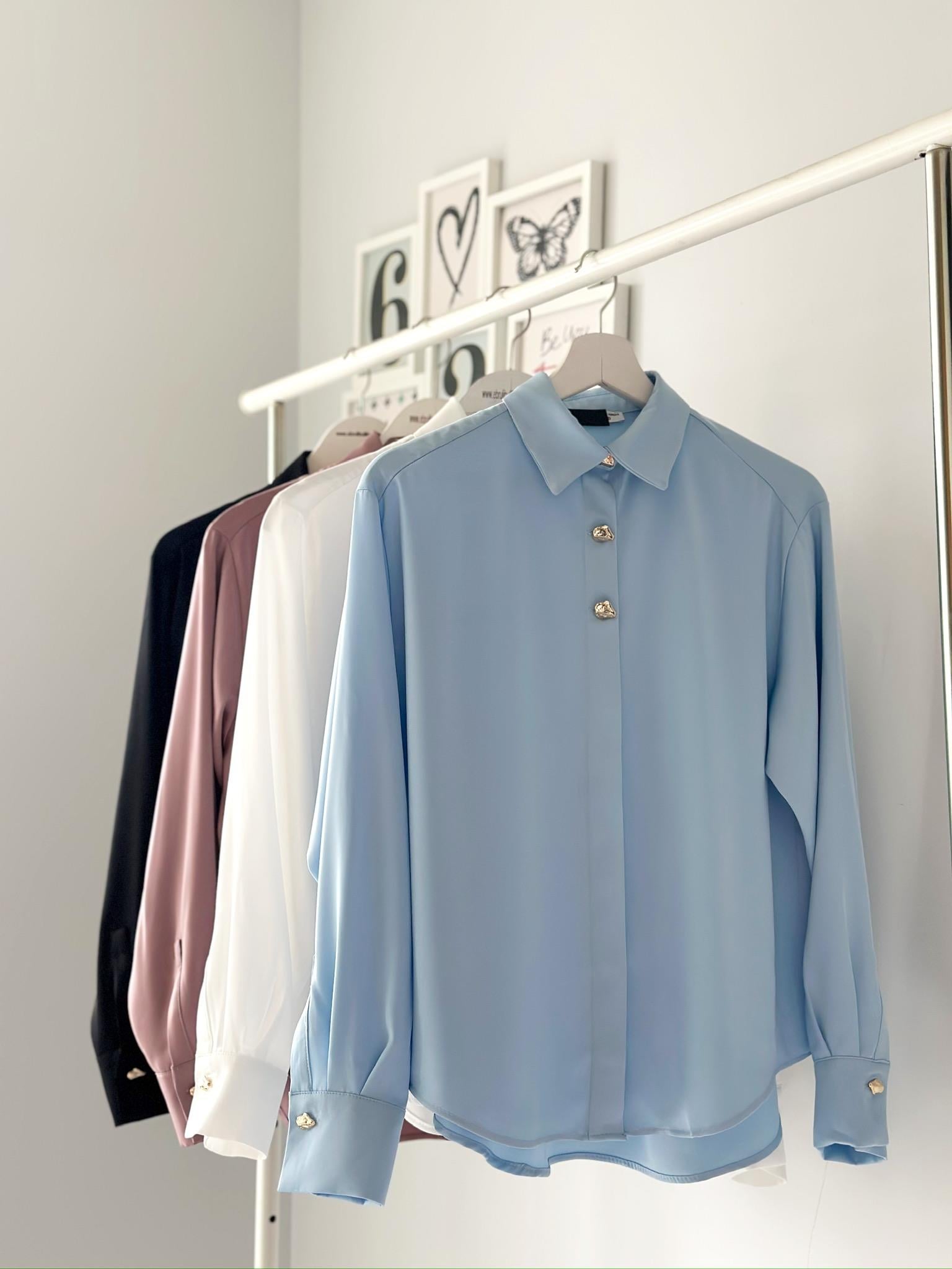 DEKORATİF DÜĞMELİ GÖMLEK