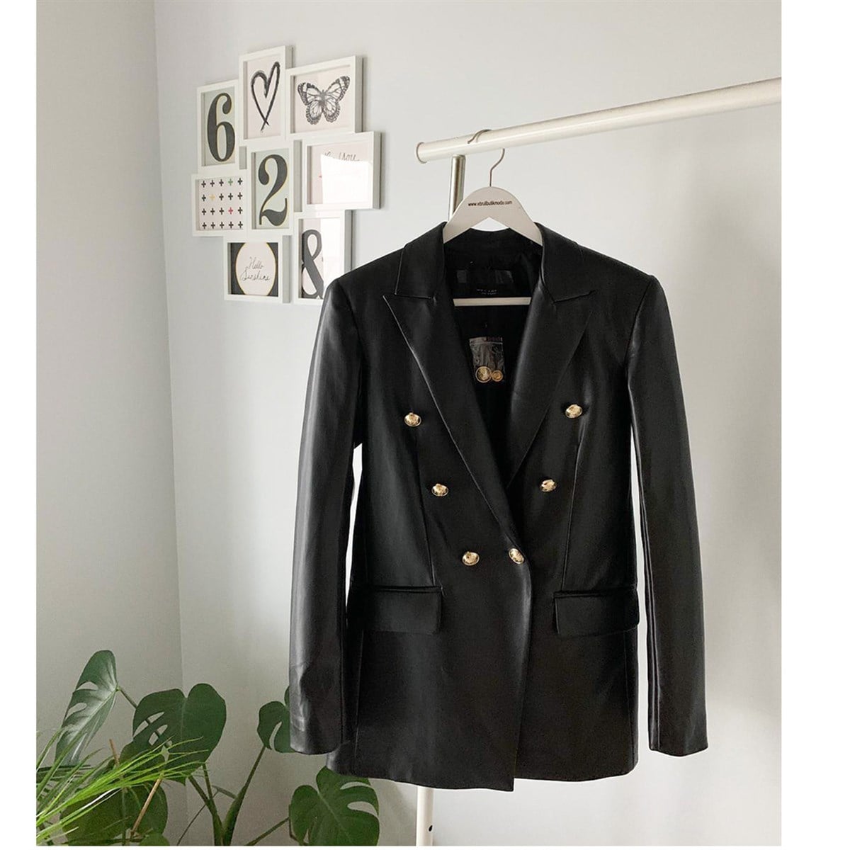 DERİ BLAZER CEKET